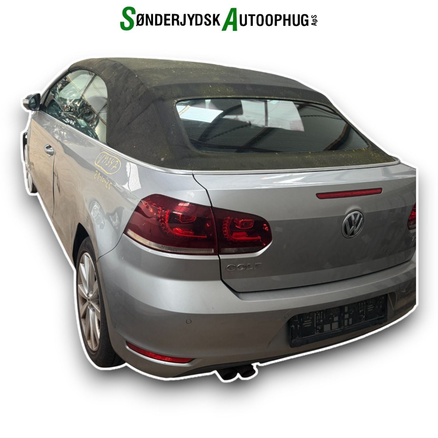 VW Golf 6 1K Pluk-Selv-Bil Med OEM Nr. Ophugger Fra VW Ophugger