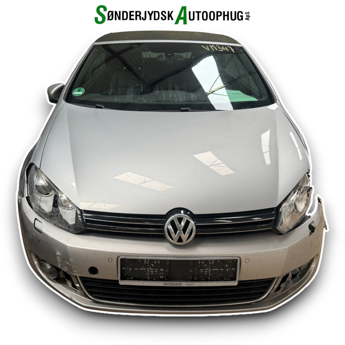 VW Golf 6 1K Pluk-Selv-Bil Med OEM Nr. Ophugger Fra VW Ophugger