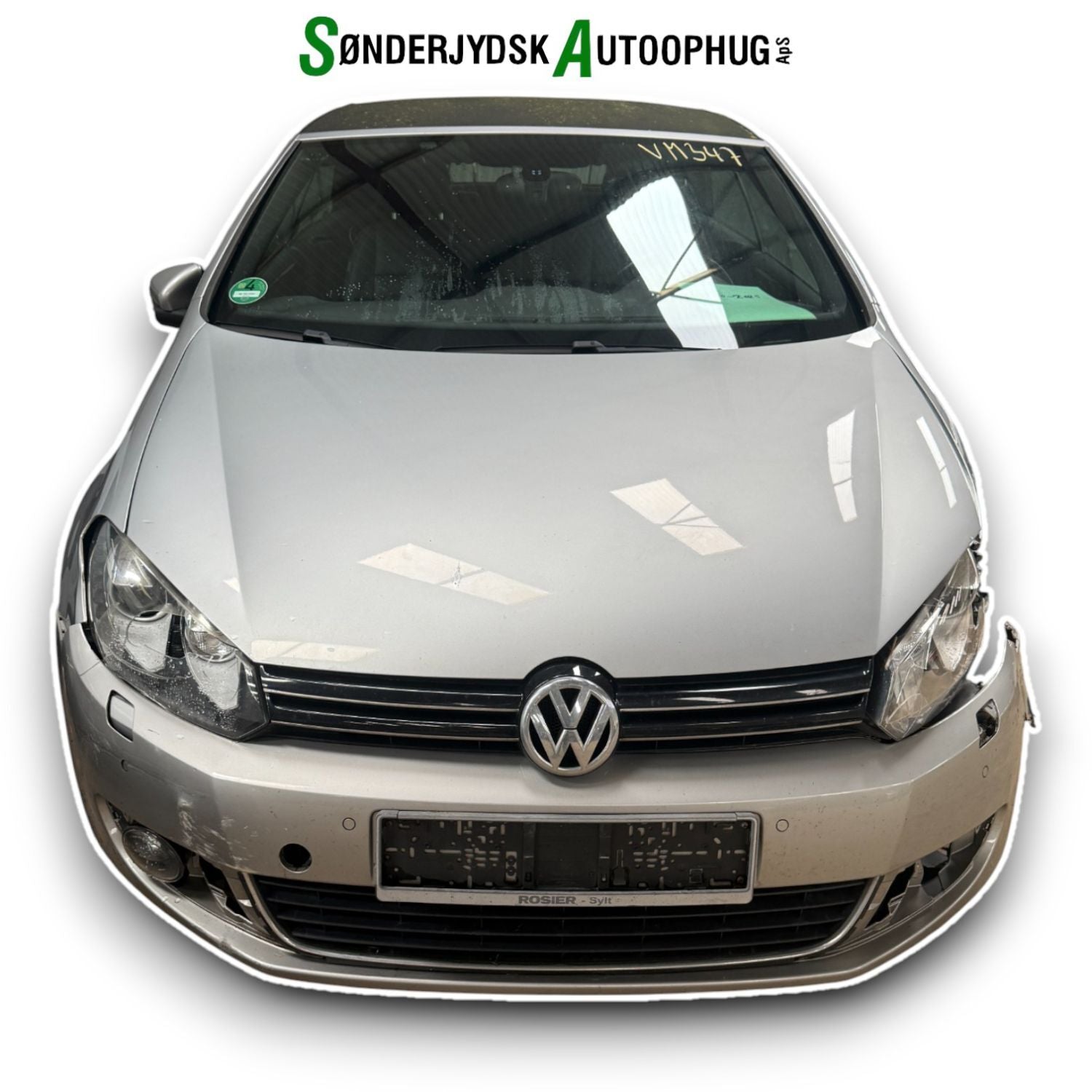 VW Golf 6 1K Pluk-Selv-Bil Med OEM Nr. Ophugger Fra VW Ophugger