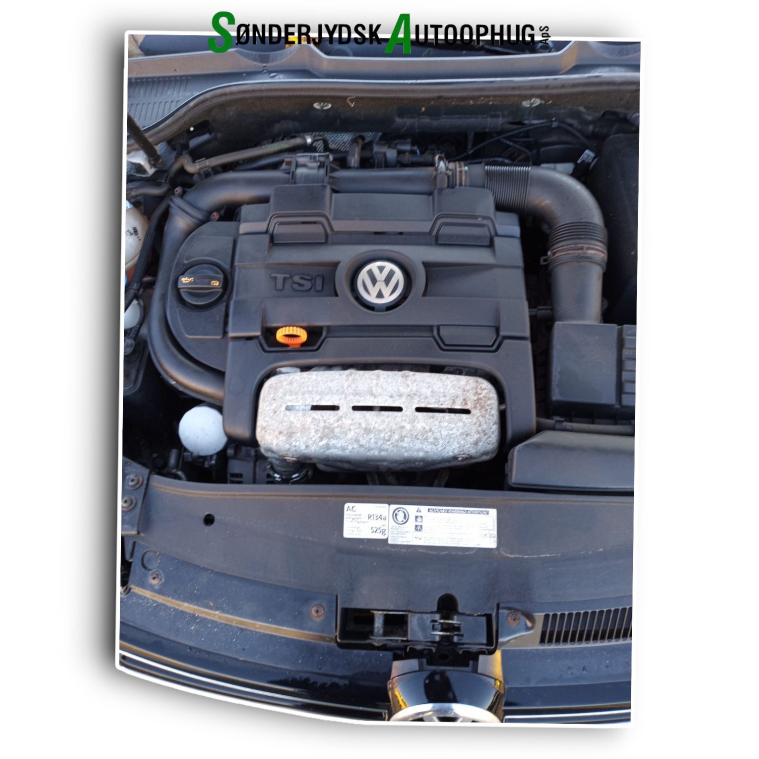 VW Golf 6 1K Pluk-Selv-Bil Med OEM Nr. Ophugger Fra VW Ophugger