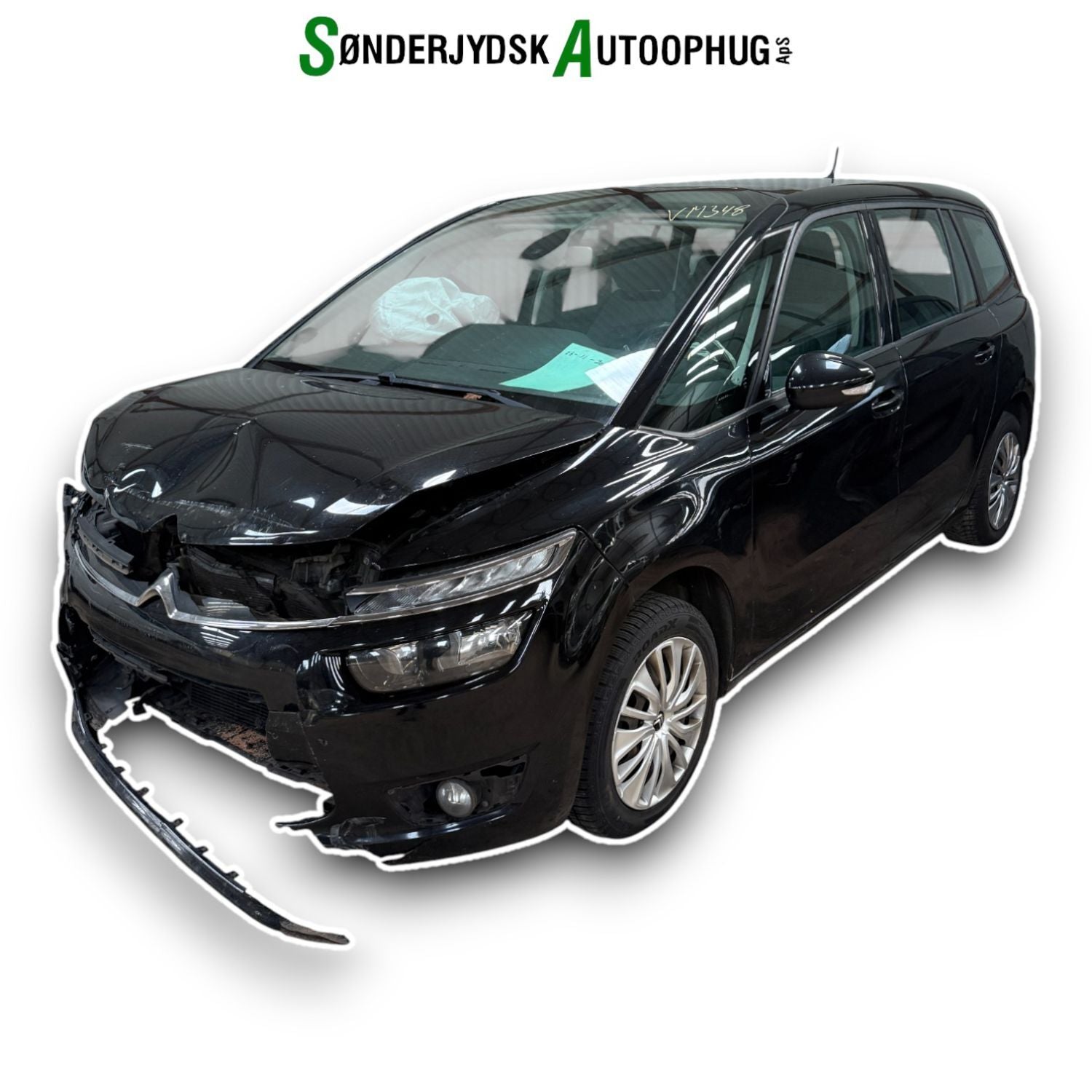Citroen C4 Grand Picasso Pluk-Selv-Bil Med OEM Nr. Ophugger Fra Citroen Ophugger