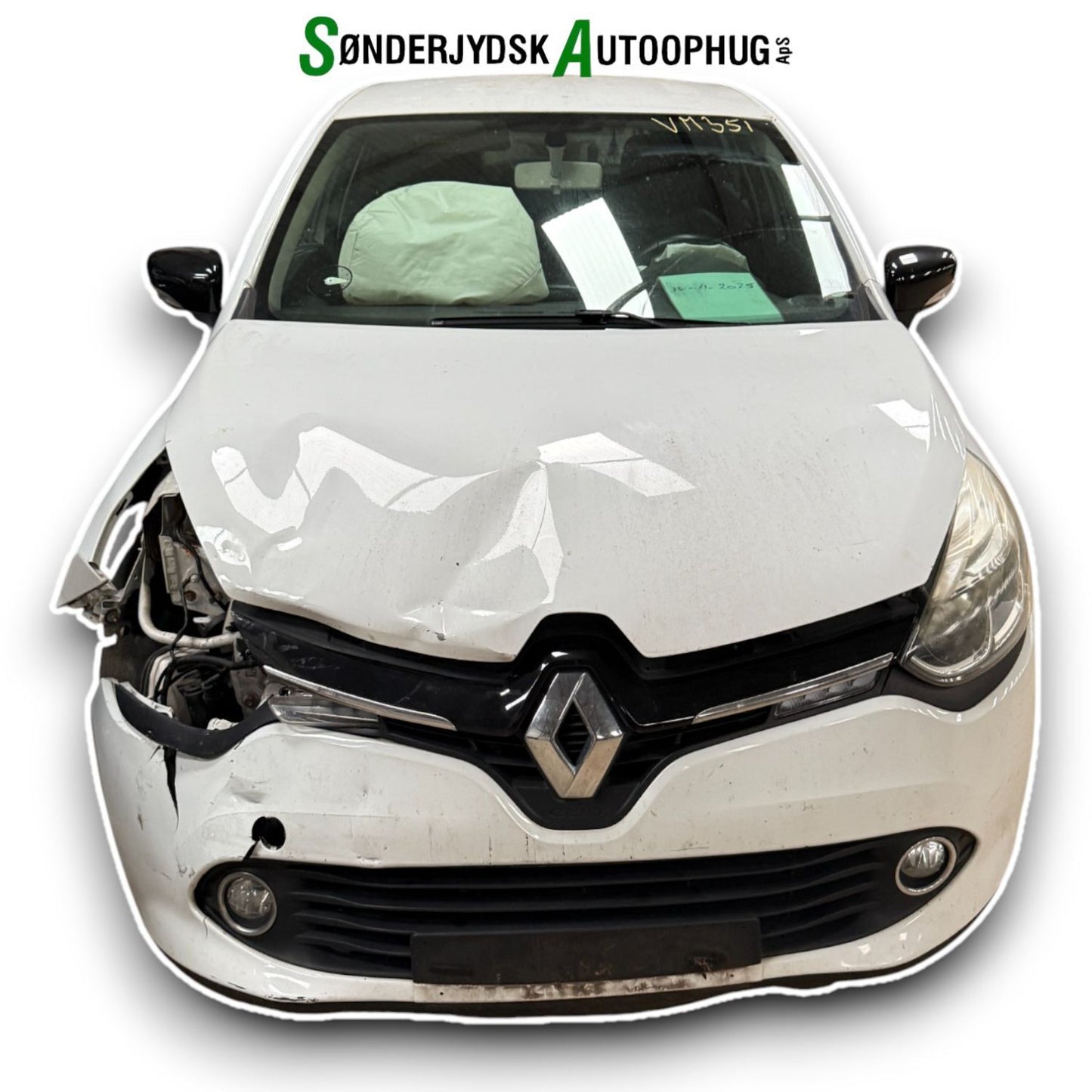 Renault Clio 4 Pluk-Selv-Bil Med OEM Nr. Ophugger Fra Renault Ophugger