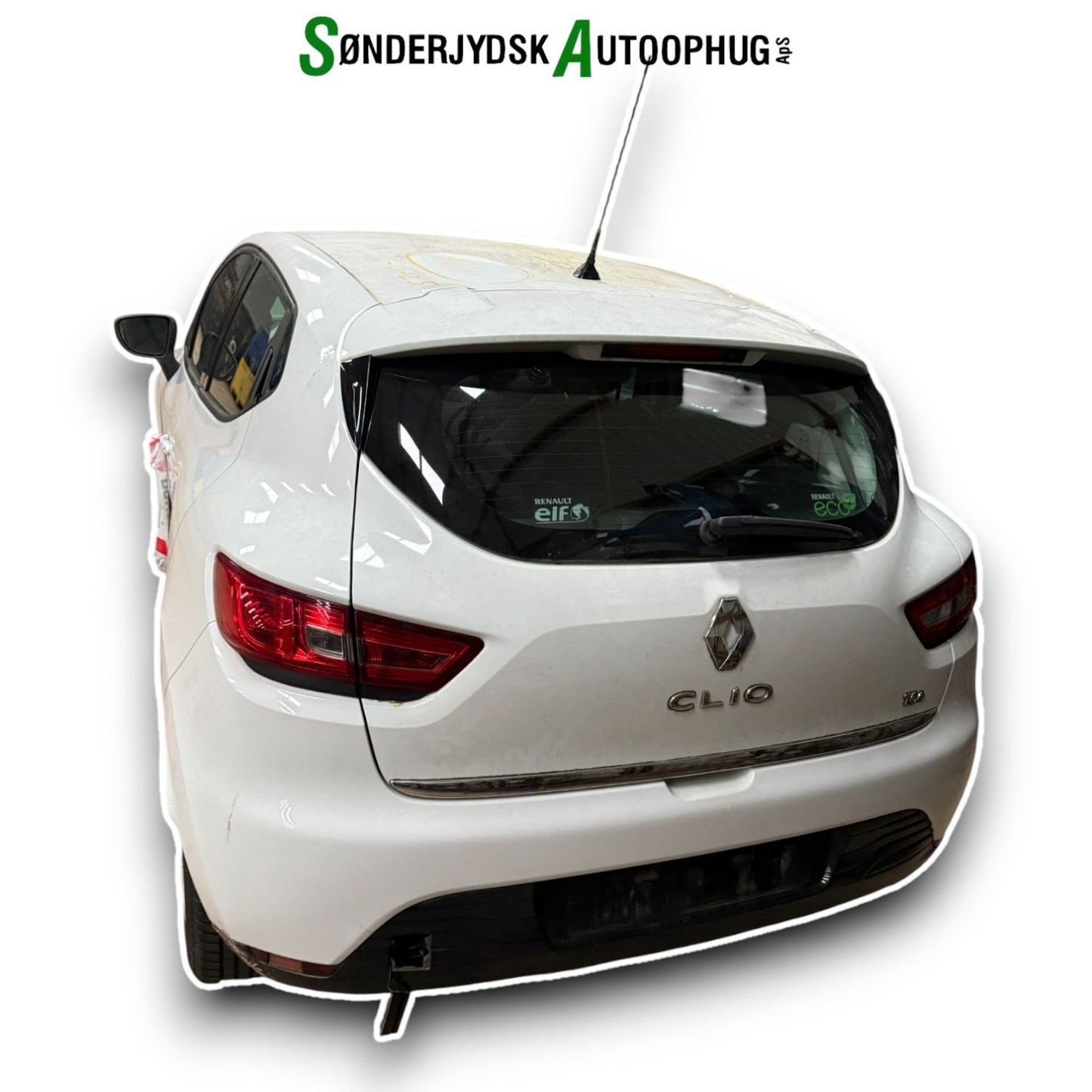 Renault Clio 4 Pluk-Selv-Bil Med OEM Nr. Ophugger Fra Renault Ophugger