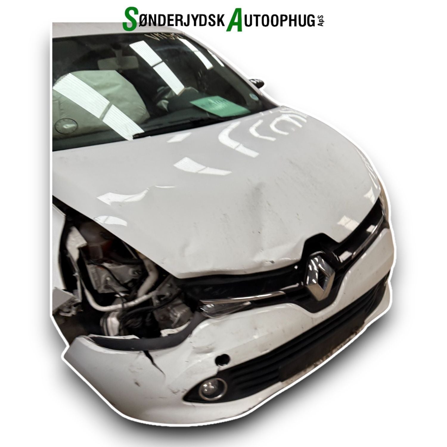 Renault Clio 4 Pluk-Selv-Bil Med OEM Nr. Ophugger Fra Renault Ophugger