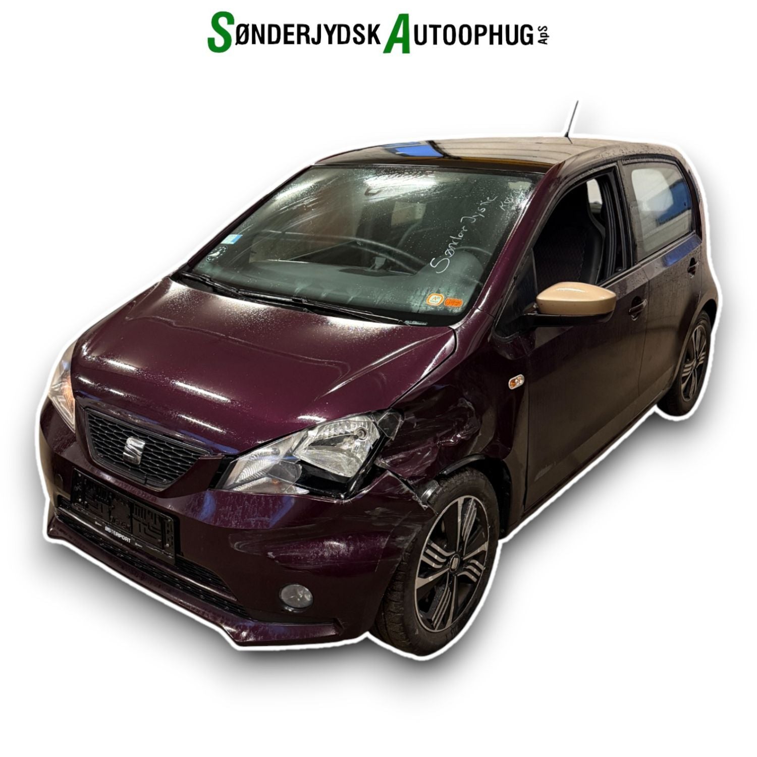Seat Mii Pluk-Selv-Bil Med OEM Nr. Cosmopolitan Fra Seat Ophugger