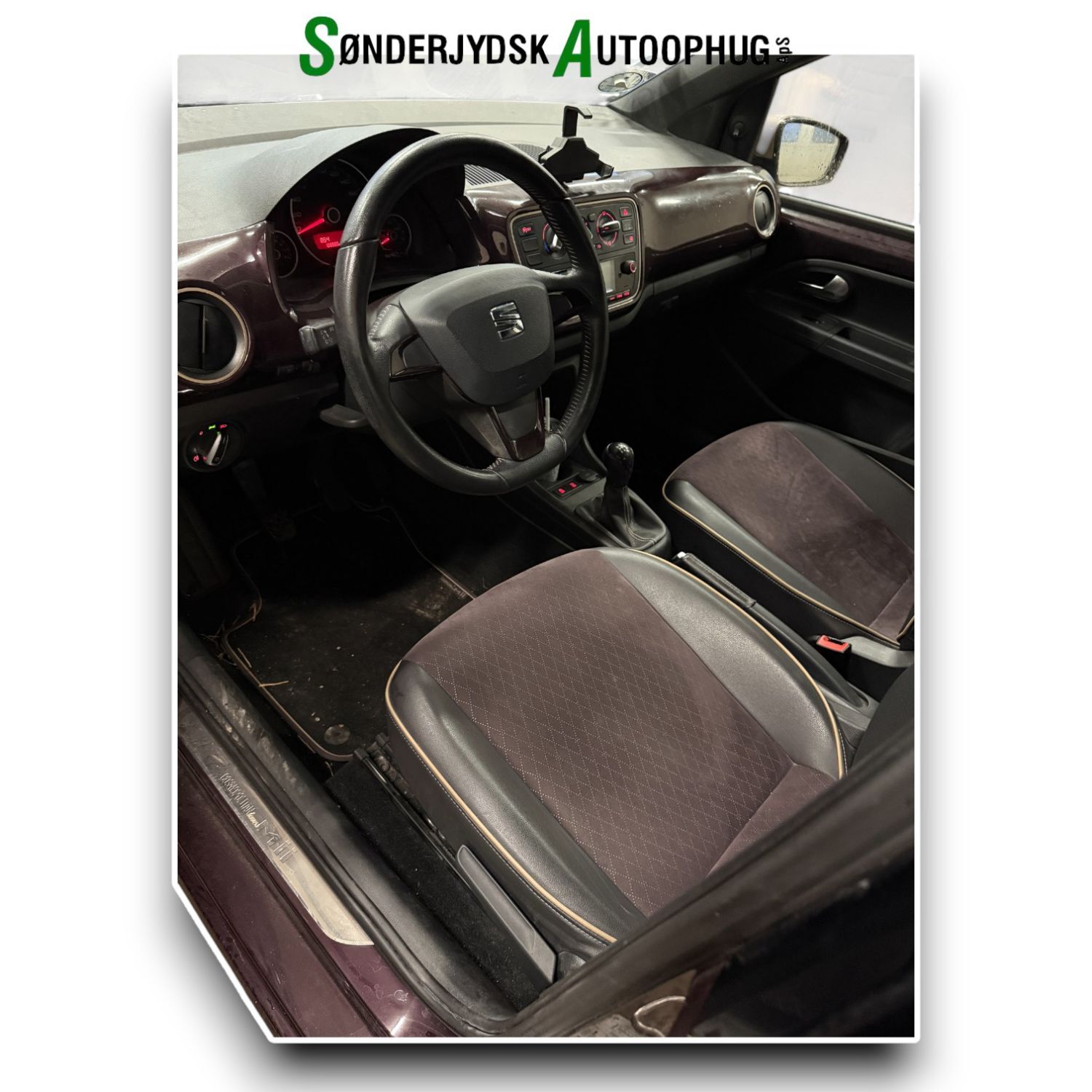 Seat Mii Pluk-Selv-Bil Med OEM Nr. Cosmopolitan Fra Seat Ophugger