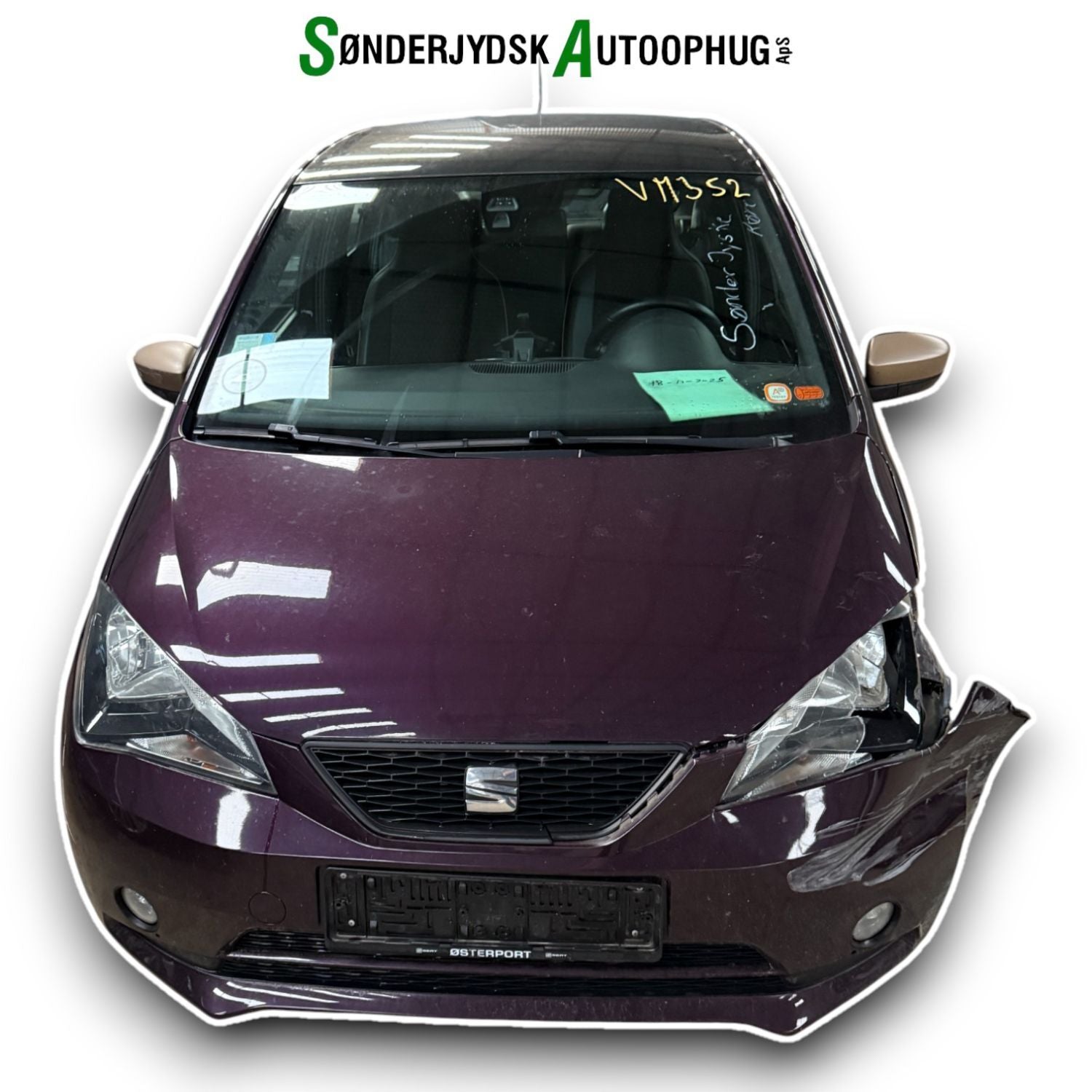 Seat Mii Pluk-Selv-Bil Med OEM Nr. Cosmopolitan Fra Seat Ophugger