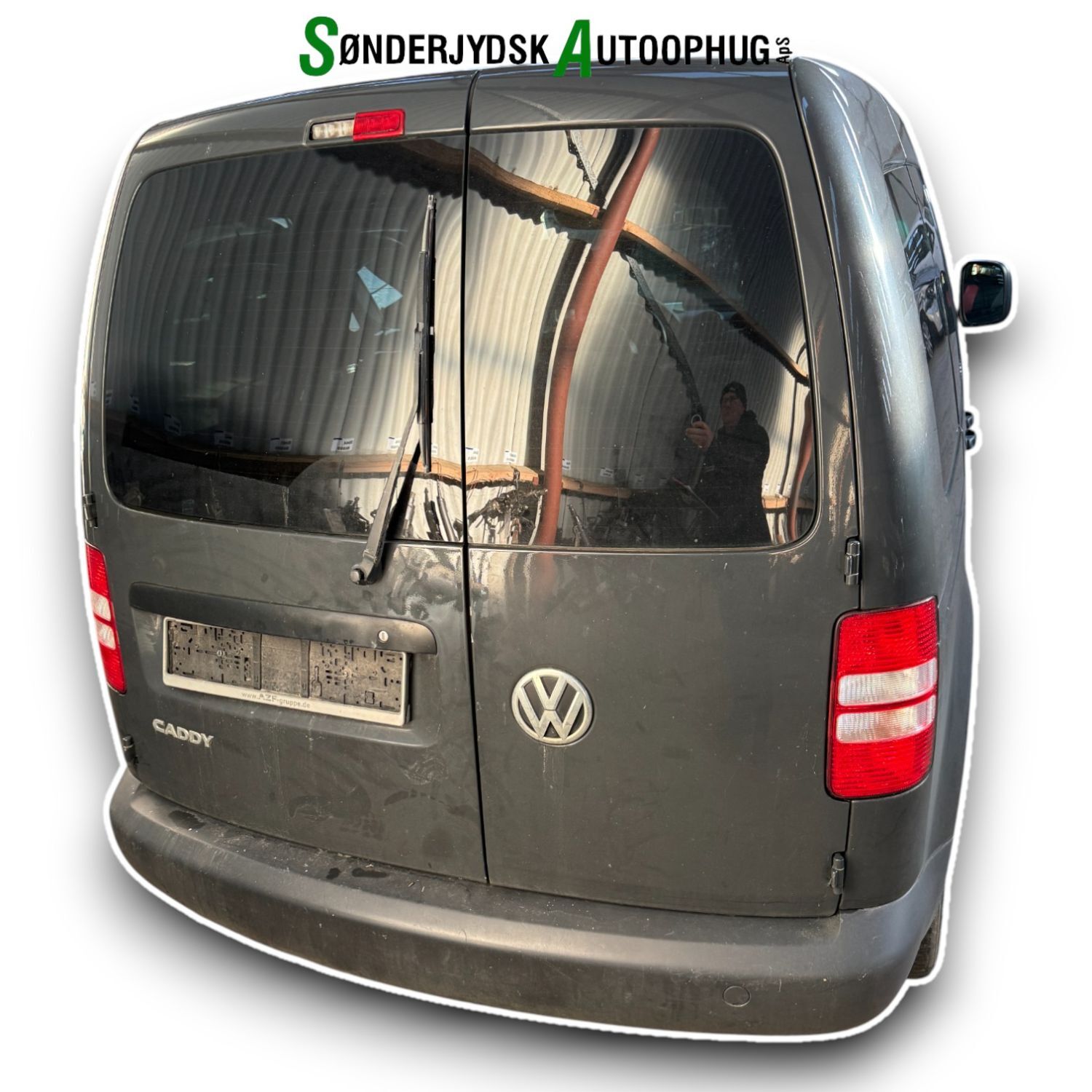 VW Caddy 2K Pluk-Selv-Bil Med OEM Nr. Ophugger Fra VW Ophugger