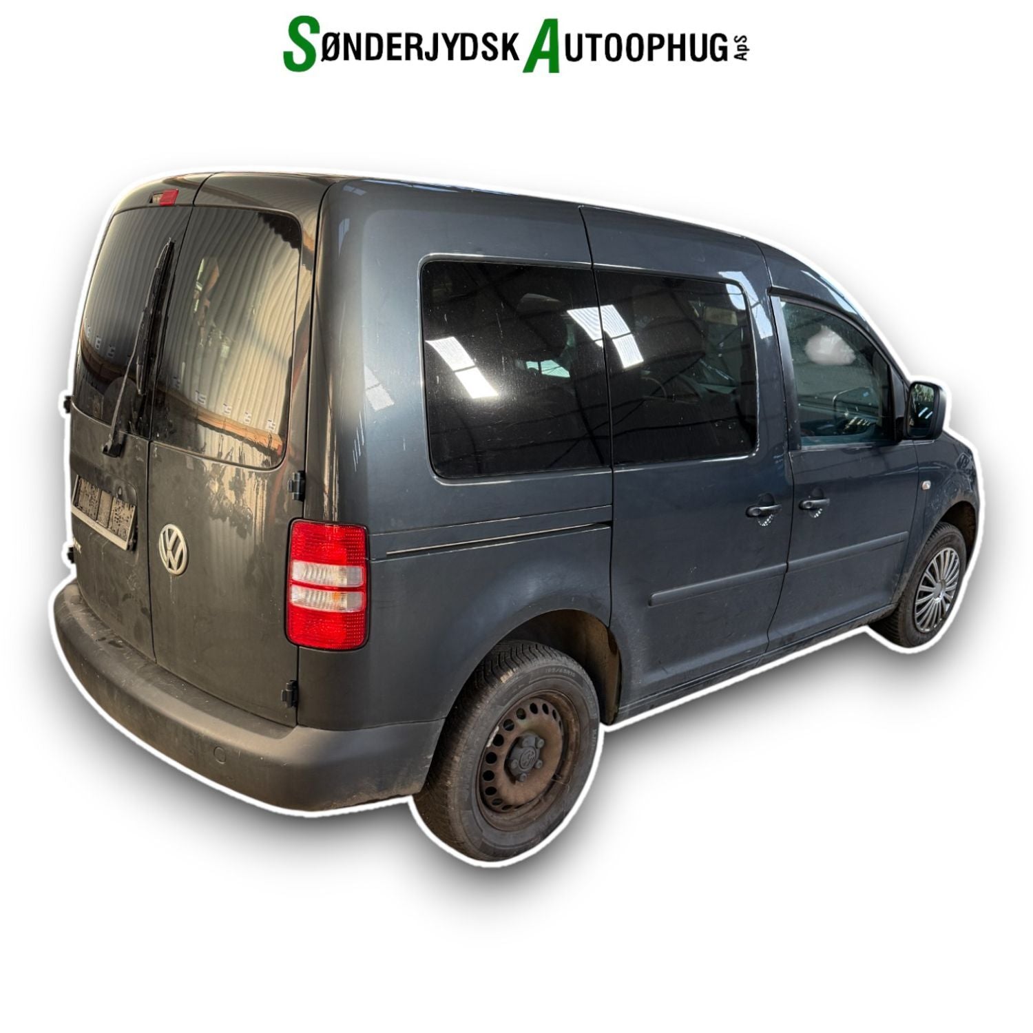 VW Caddy 2K Pluk-Selv-Bil Med OEM Nr. Ophugger Fra VW Ophugger