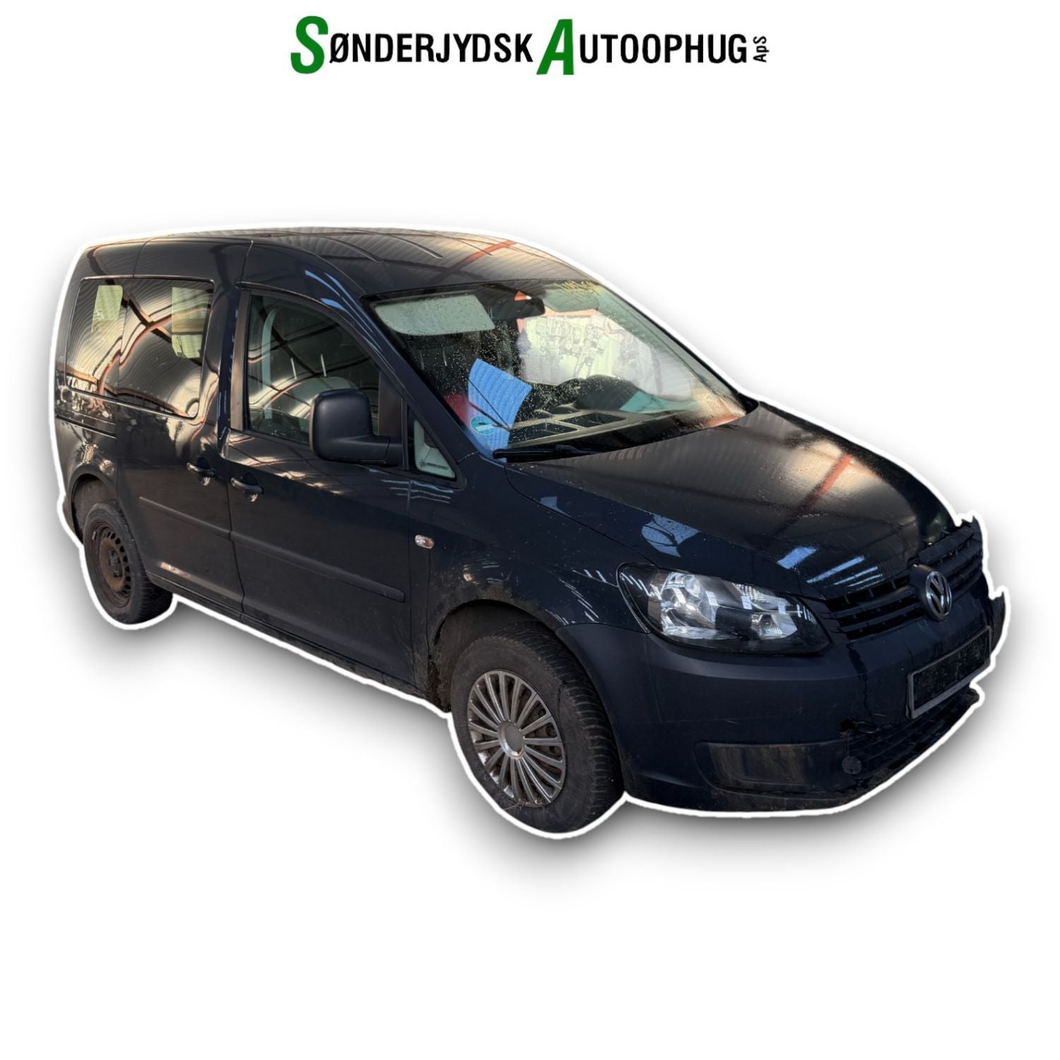 VW Caddy 2K Pluk-Selv-Bil Med OEM Nr. Ophugger Fra VW Ophugger