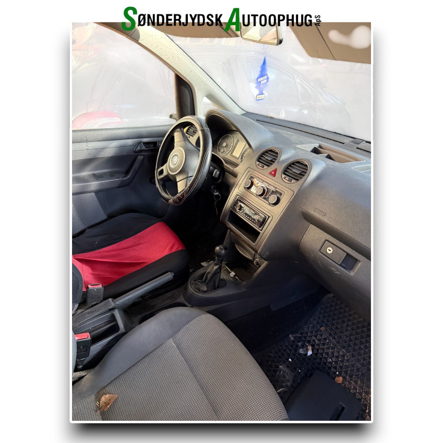 VW Caddy 2K Pluk-Selv-Bil Med OEM Nr. Ophugger Fra VW Ophugger