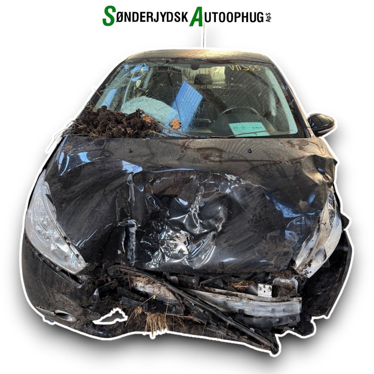 Peugeot Peugeot 208 Pluk-Selv-Bil Med OEM Nr. Ophugger Fra Peugeot Ophugger