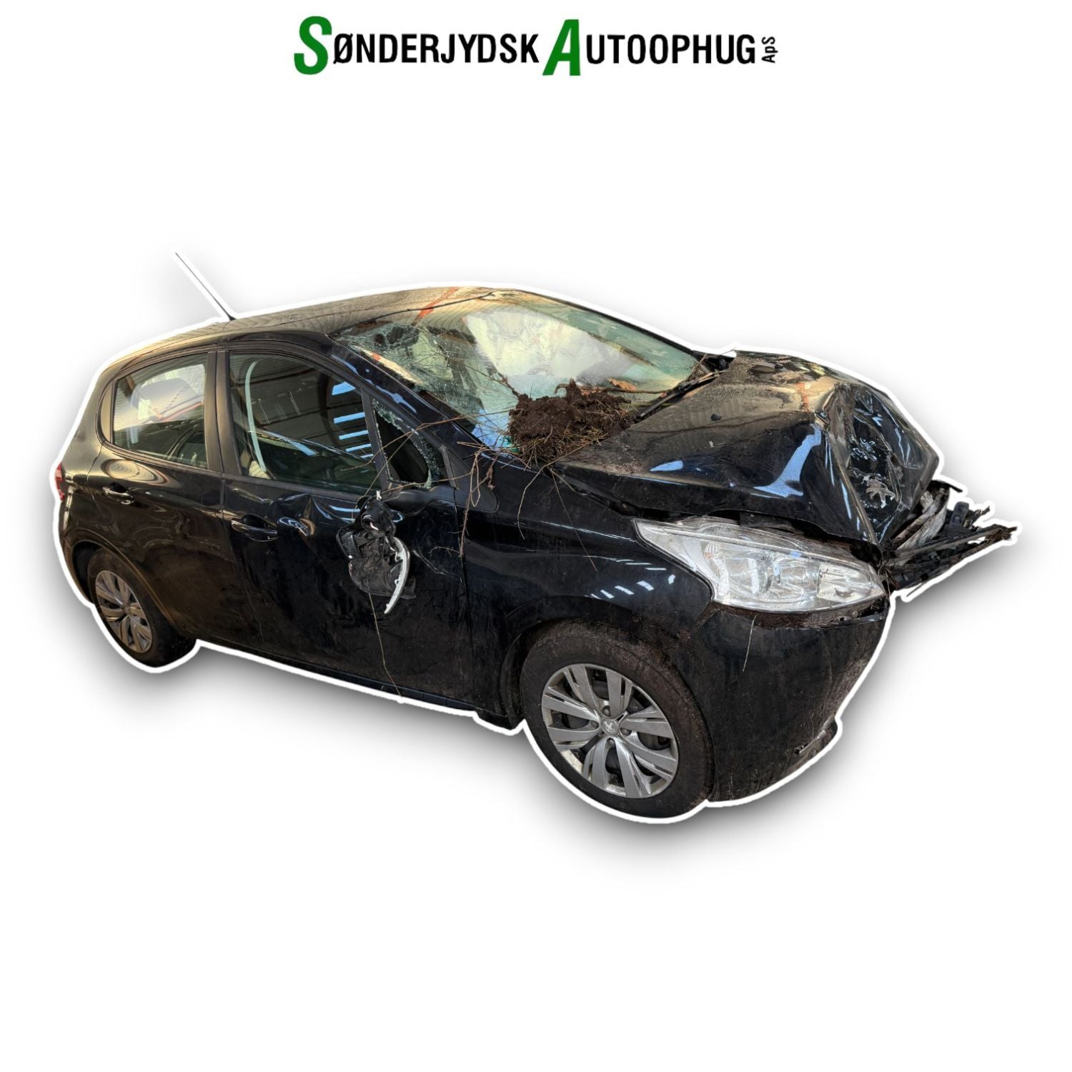 Peugeot 208 Pluk-Selv-Bil Med OEM Nr. Ophugger Fra Peugeot Ophugger