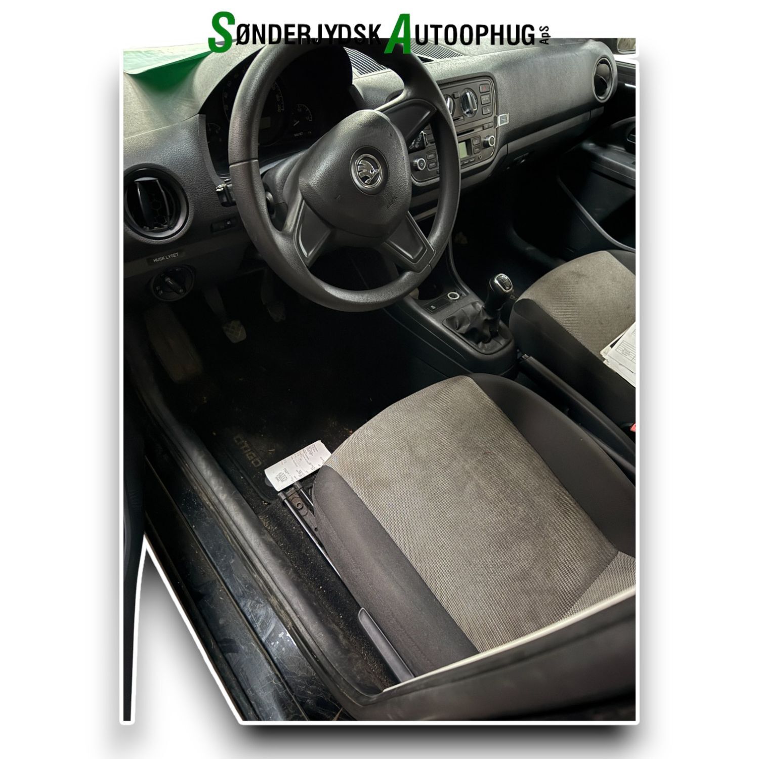 Skoda Citigo Pluk-Selv-Bil Med OEM Nr. Ophugger Fra Skoda Ophugger