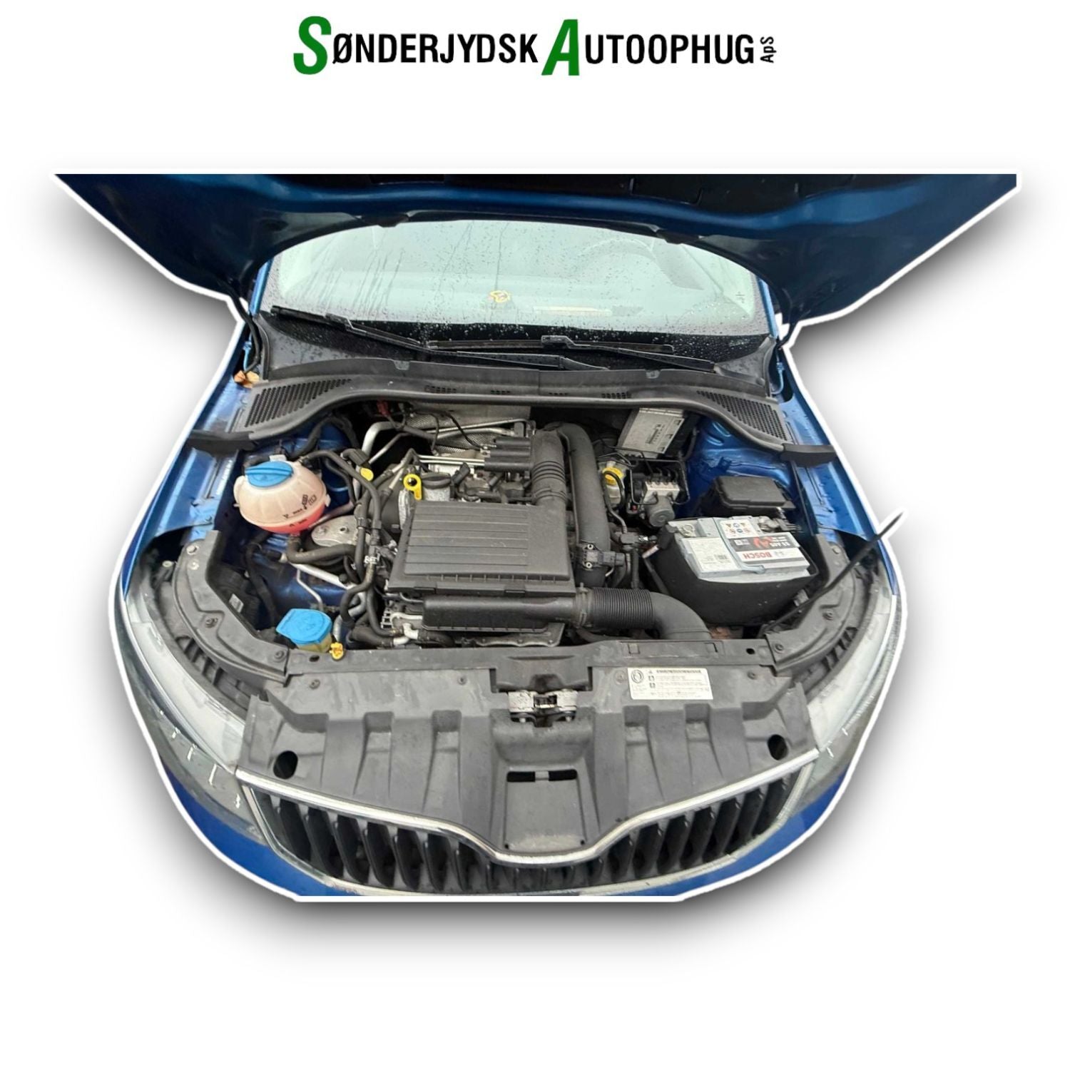 Skoda Fabia Pluk-Selv-Bil Med OEM Nr. Ophugger Fra Skoda Ophugger