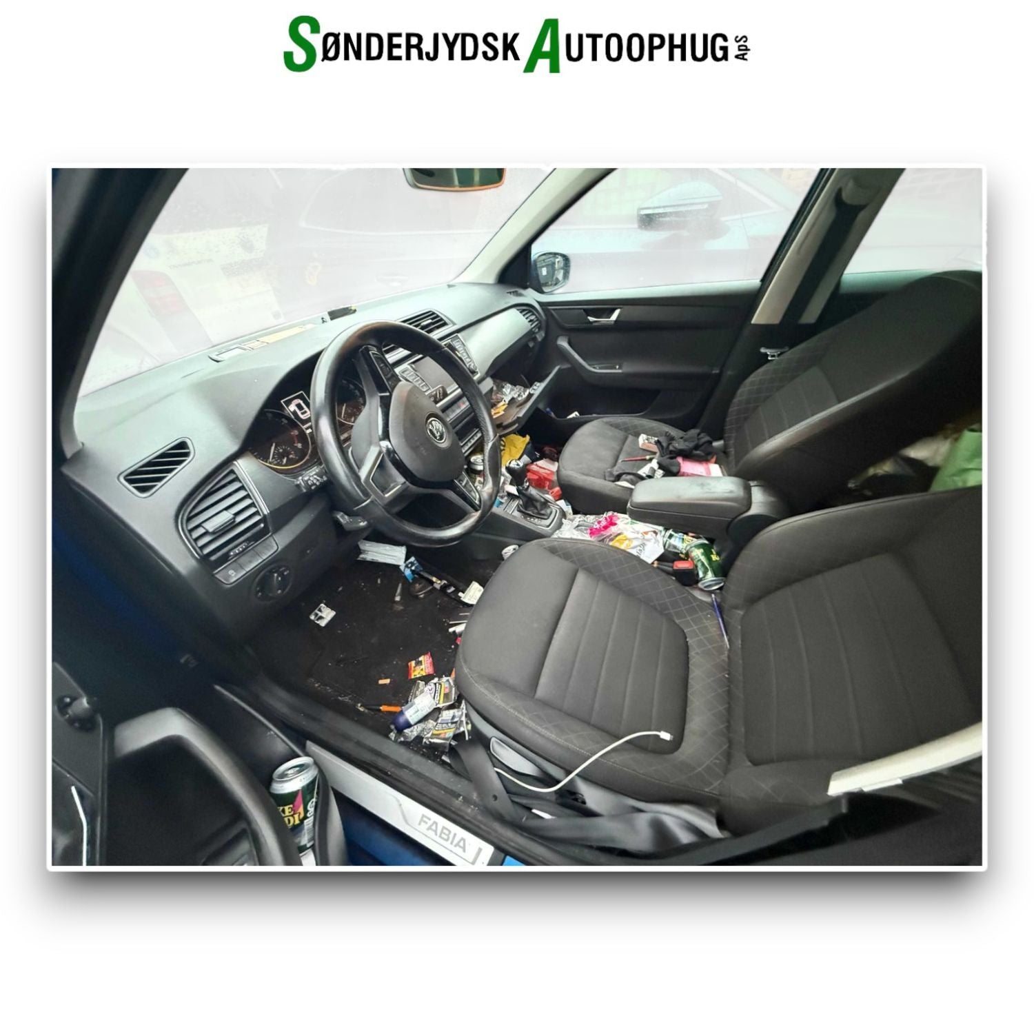 Skoda Fabia Pluk-Selv-Bil Med OEM Nr. Ophugger Fra Skoda Ophugger