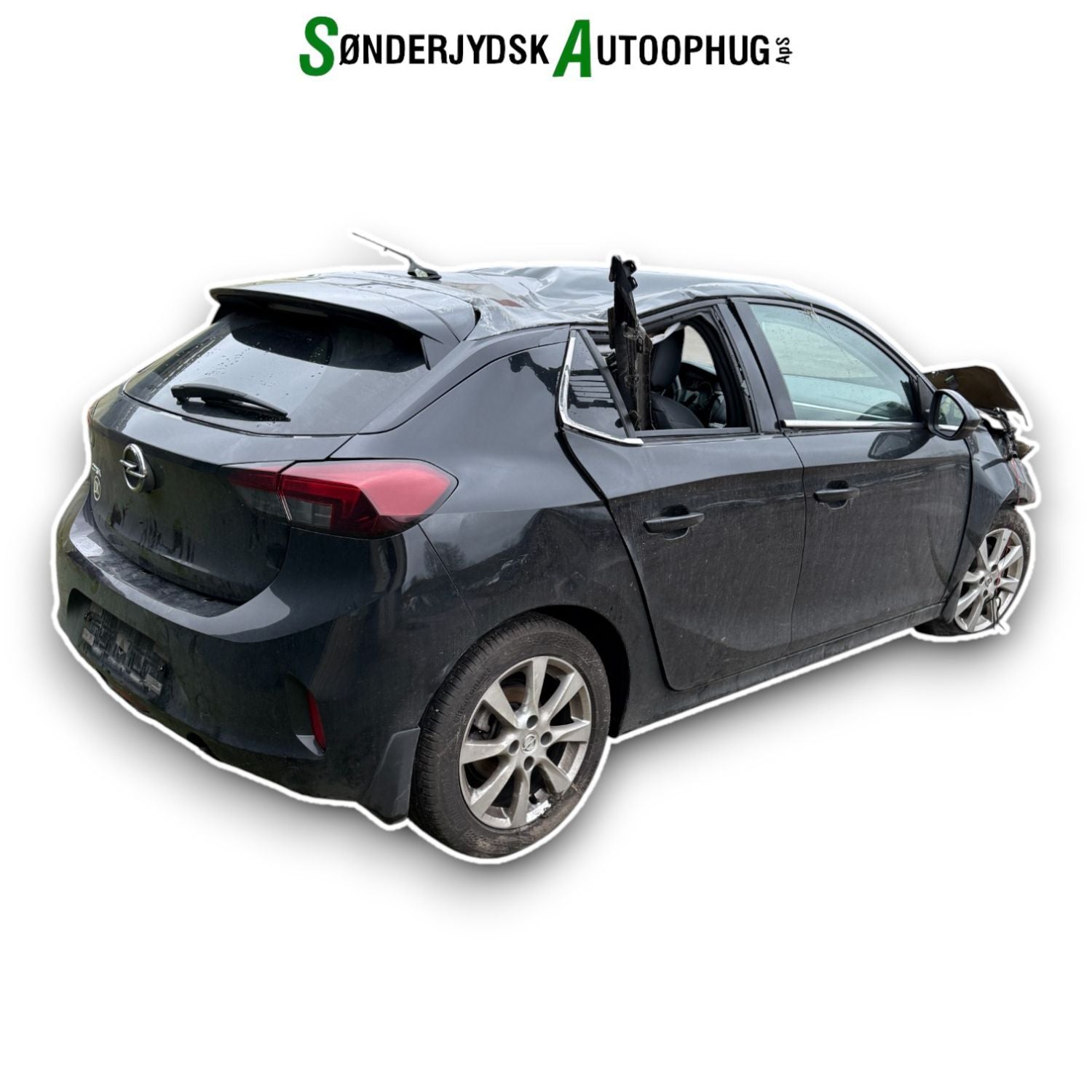 Opel Corsa F Pluk-Selv-Bil Med OEM Nr. Ophugger Fra Opel Ophugger