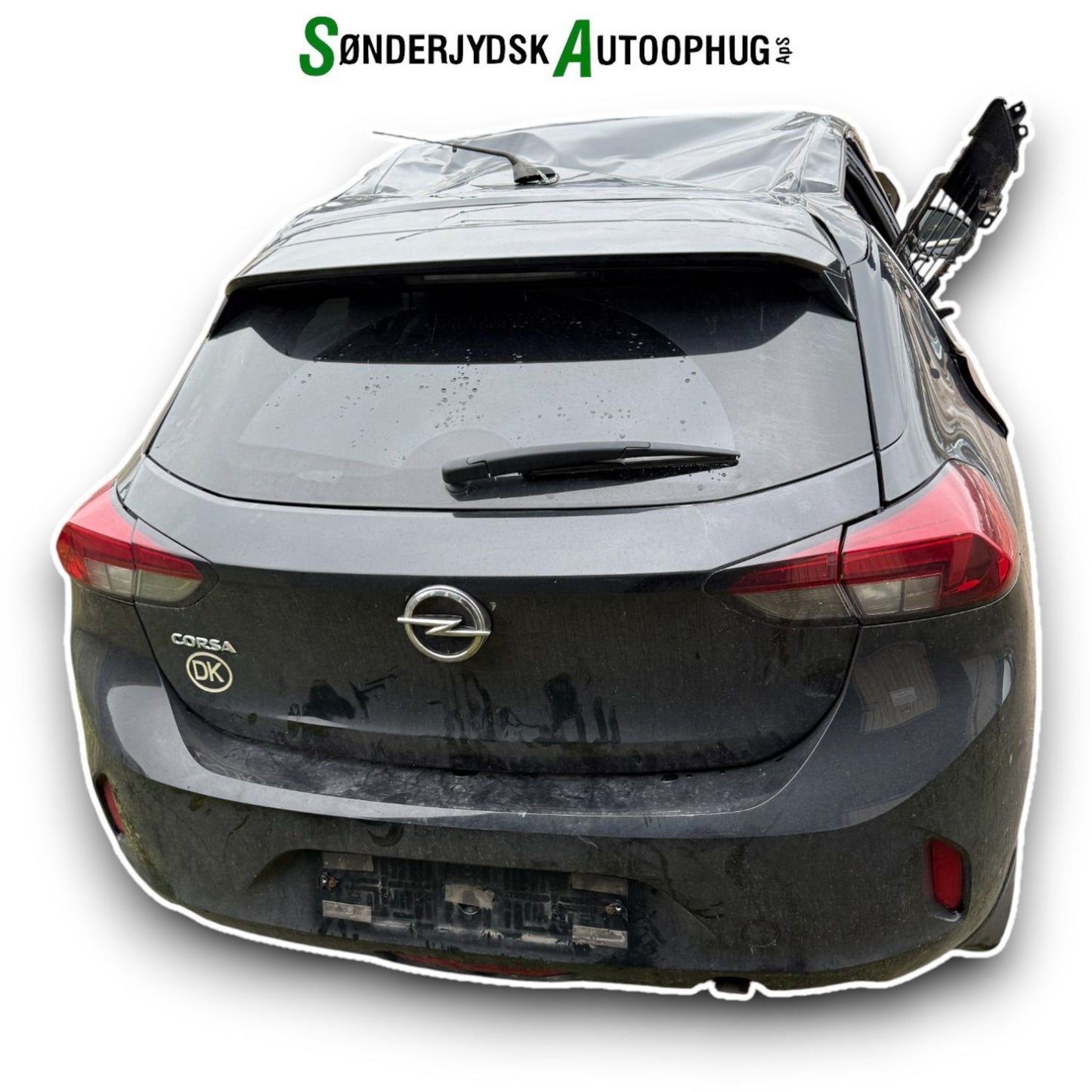 Opel Corsa F Pluk-Selv-Bil Med OEM Nr. Ophugger Fra Opel Ophugger