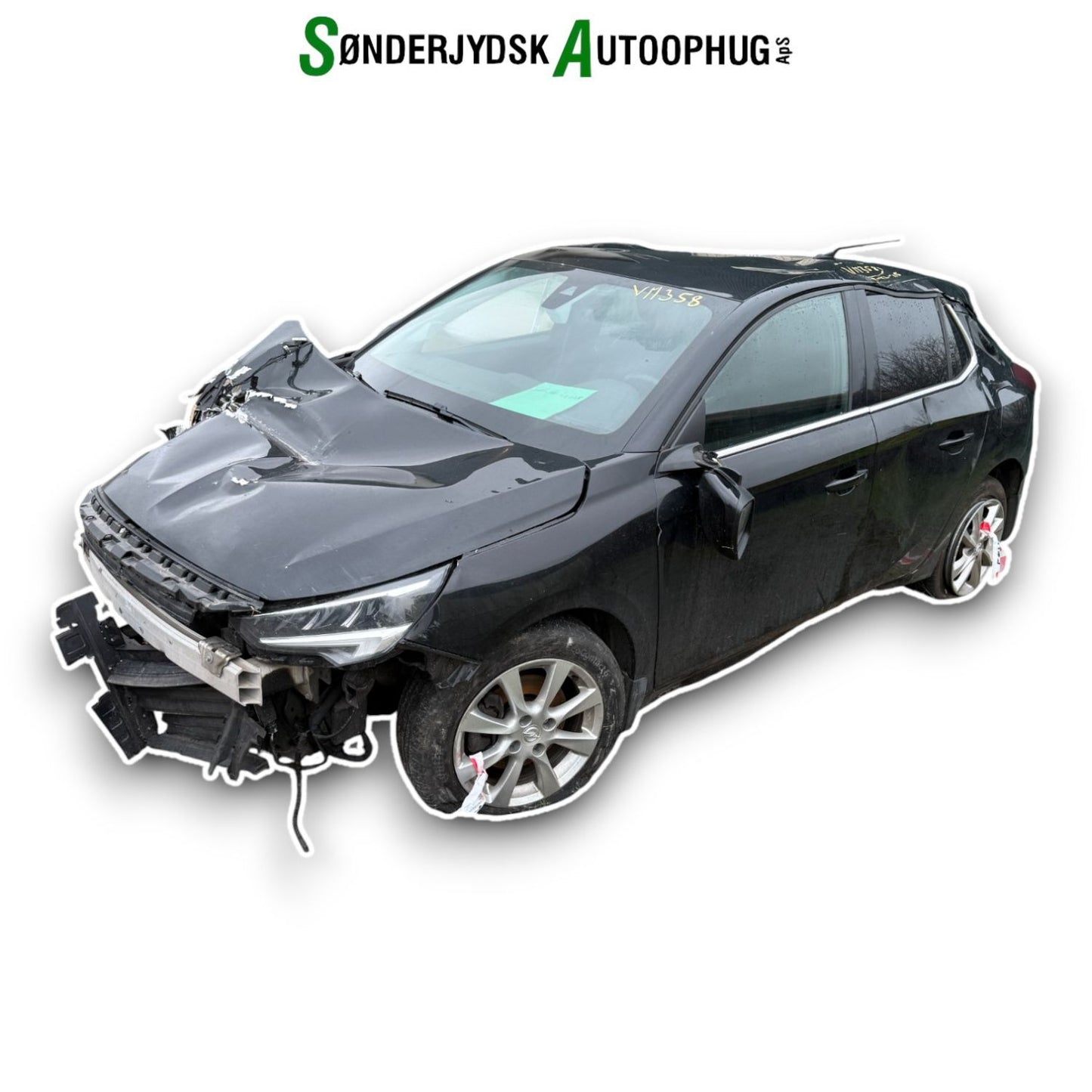 Opel Corsa F Pluk-Selv-Bil Med OEM Nr. Ophugger Fra Opel Ophugger