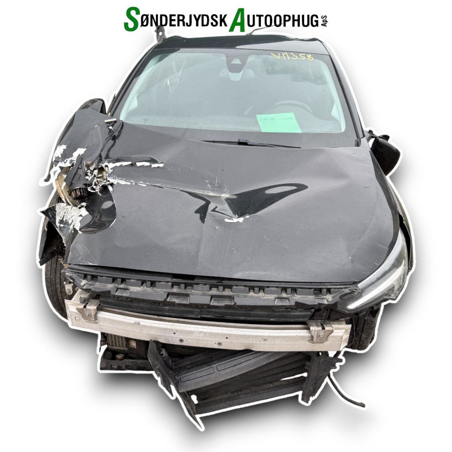 Opel Corsa F Pluk-Selv-Bil Med OEM Nr. Ophugger Fra Opel Ophugger