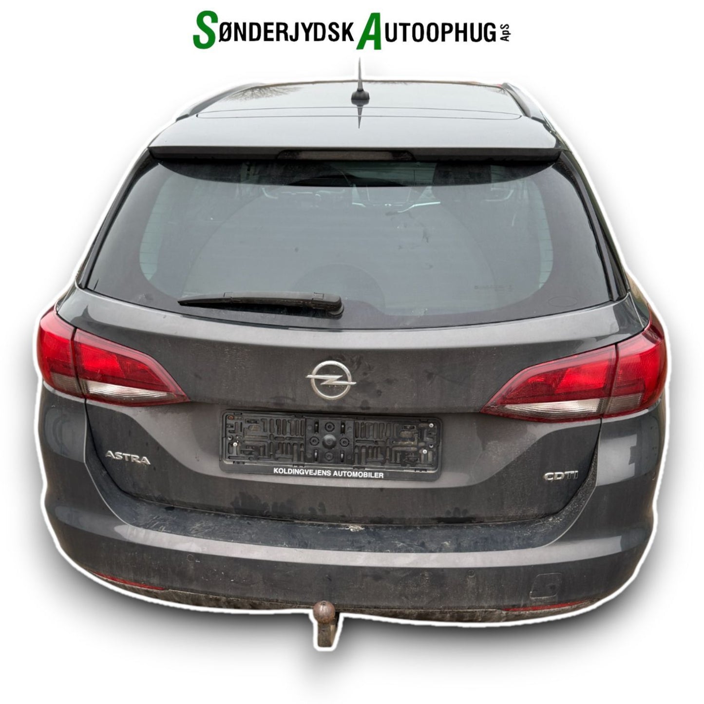 Opel Astra K Pluk-Selv-Bil Med OEM Nr. 95519585 Fra Opel Ophugger