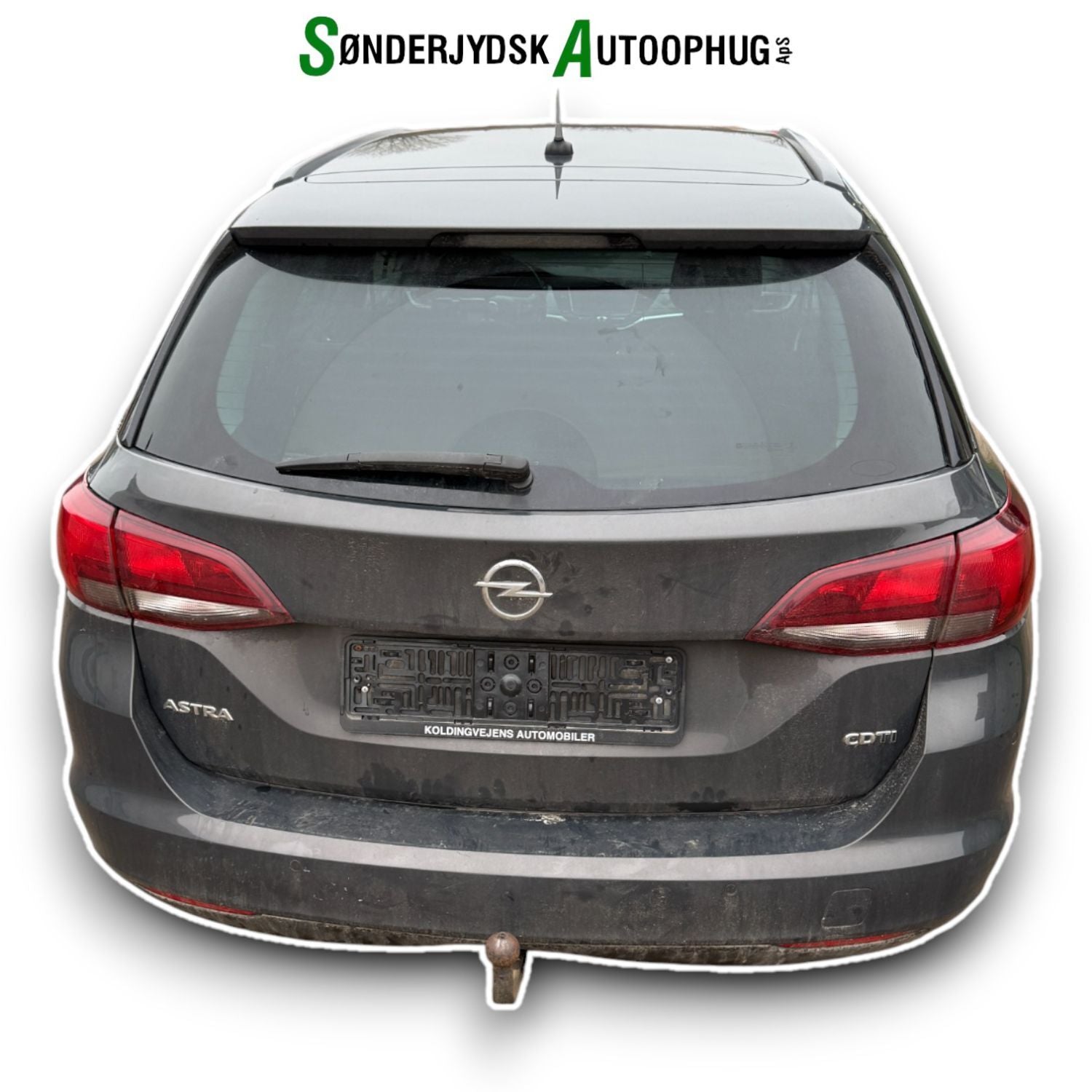 Opel Astra K Pluk-Selv-Bil Med OEM Nr. 95519585 Fra Opel Ophugger