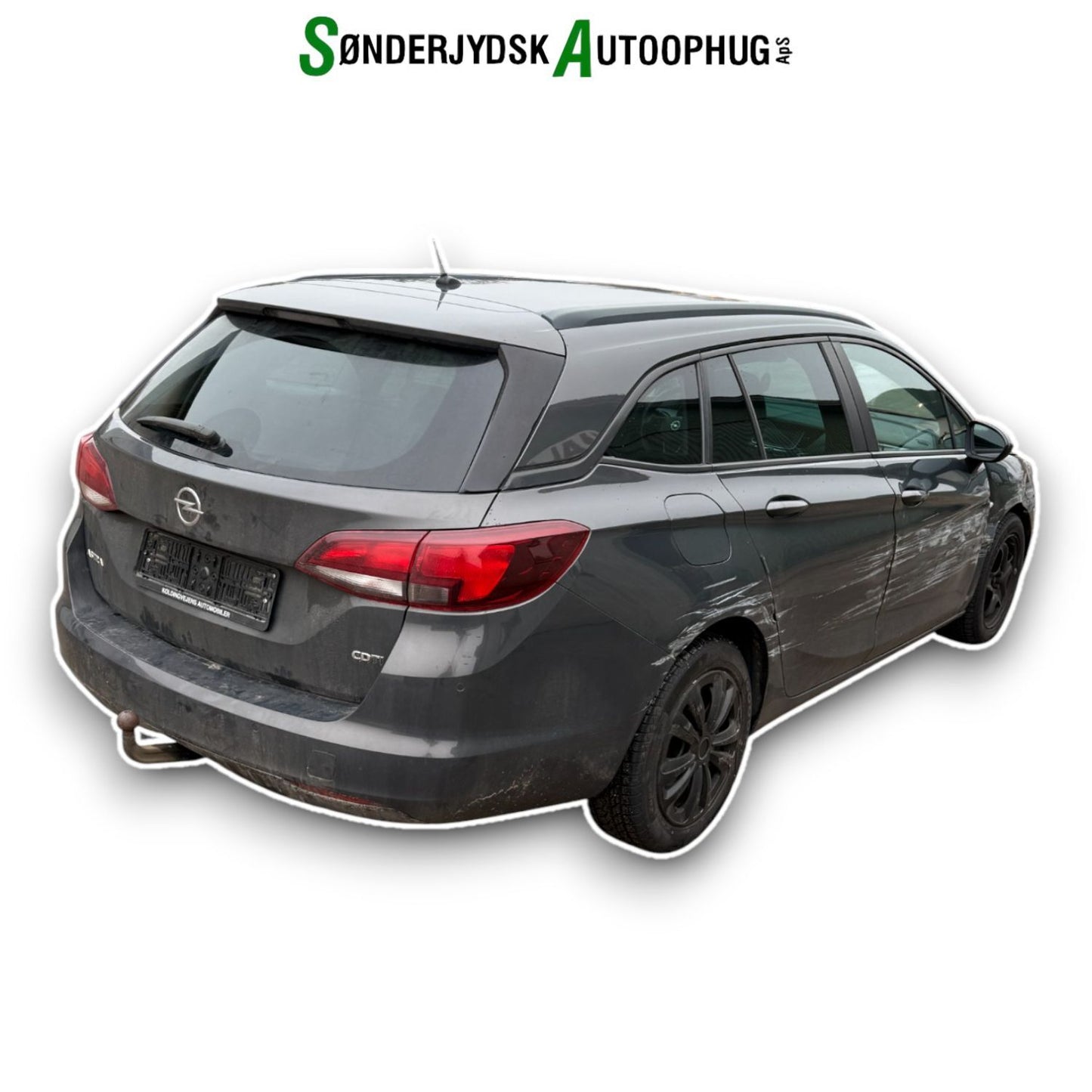 Opel Astra K Pluk-Selv-Bil Med OEM Nr. 95519585 Fra Opel Ophugger