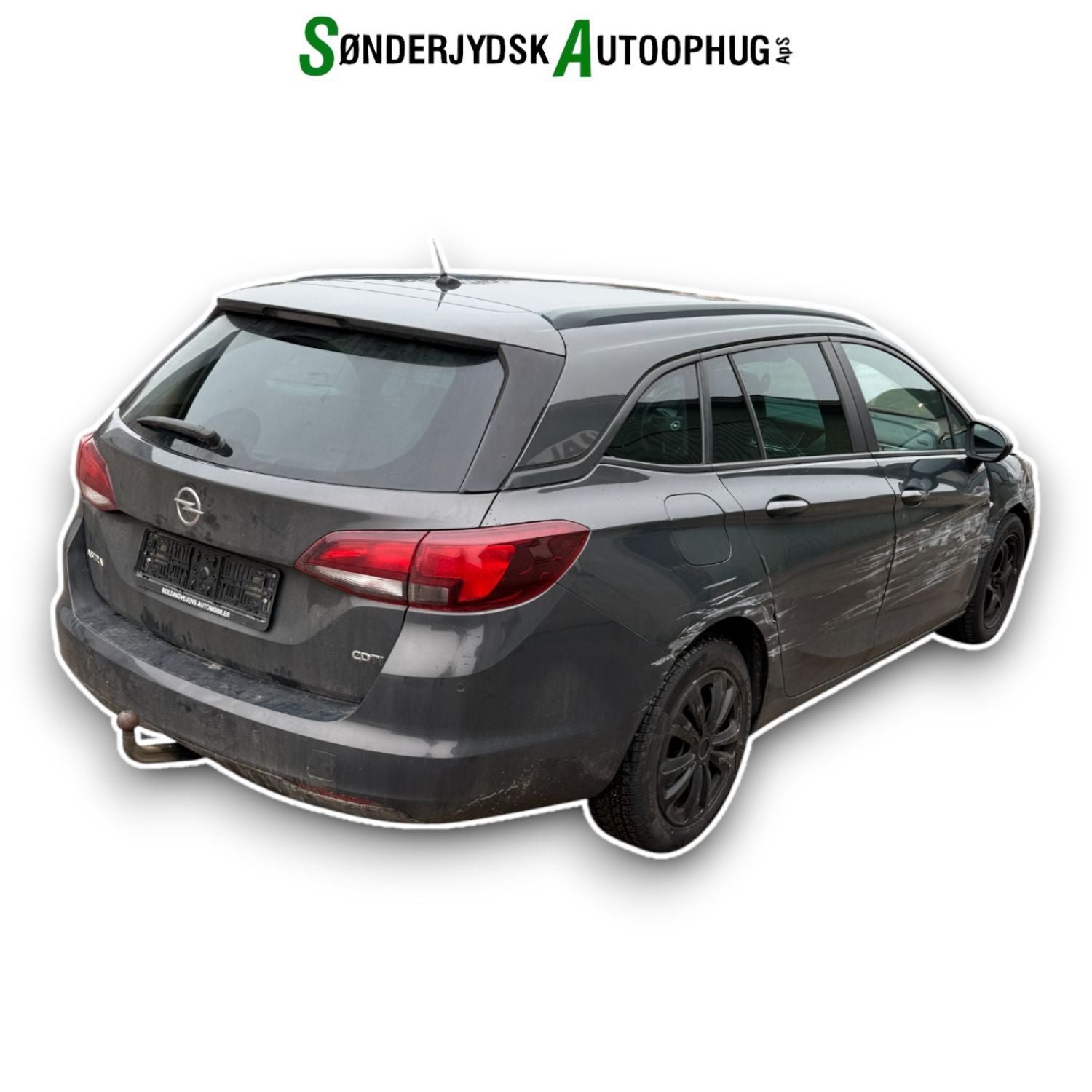 Opel Astra K Pluk-Selv-Bil Med OEM Nr. 95519585 Fra Opel Ophugger