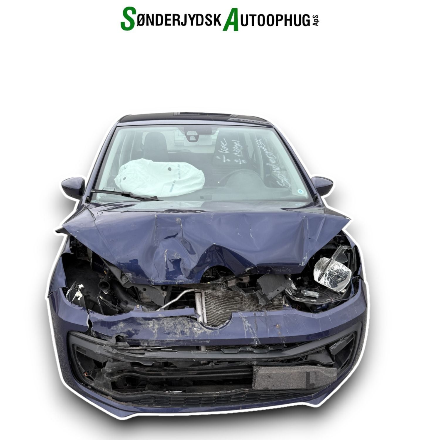 VW Up Pluk-Selv-Bil Med OEM Nr. Ophugger Fra VW Ophugger