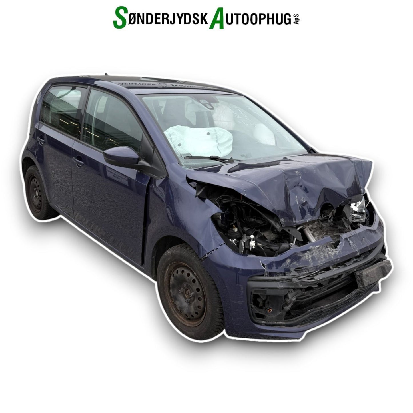 VW Up Pluk-Selv-Bil Med OEM Nr. Ophugger Fra VW Ophugger