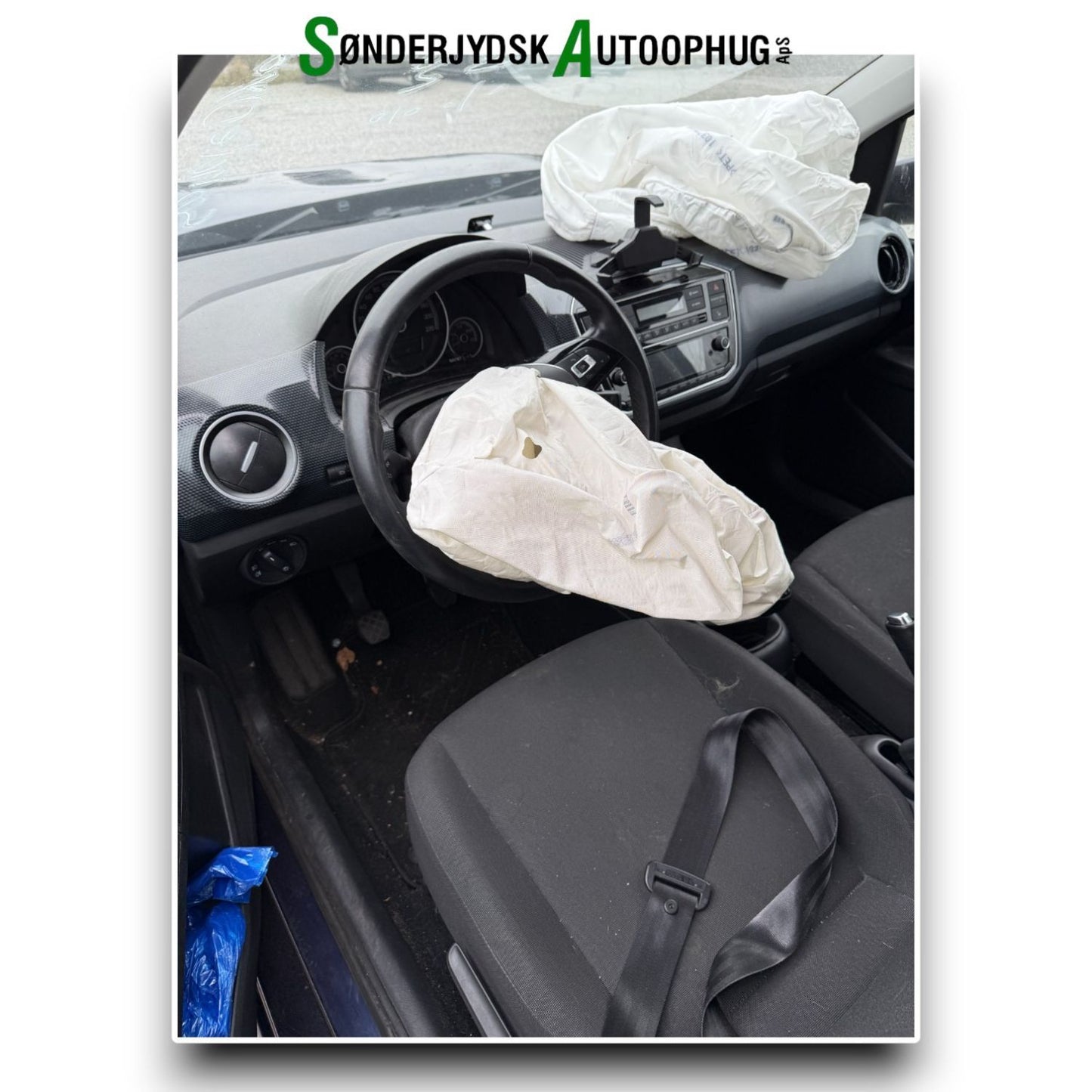 VW Up Pluk-Selv-Bil Med OEM Nr. Ophugger Fra VW Ophugger