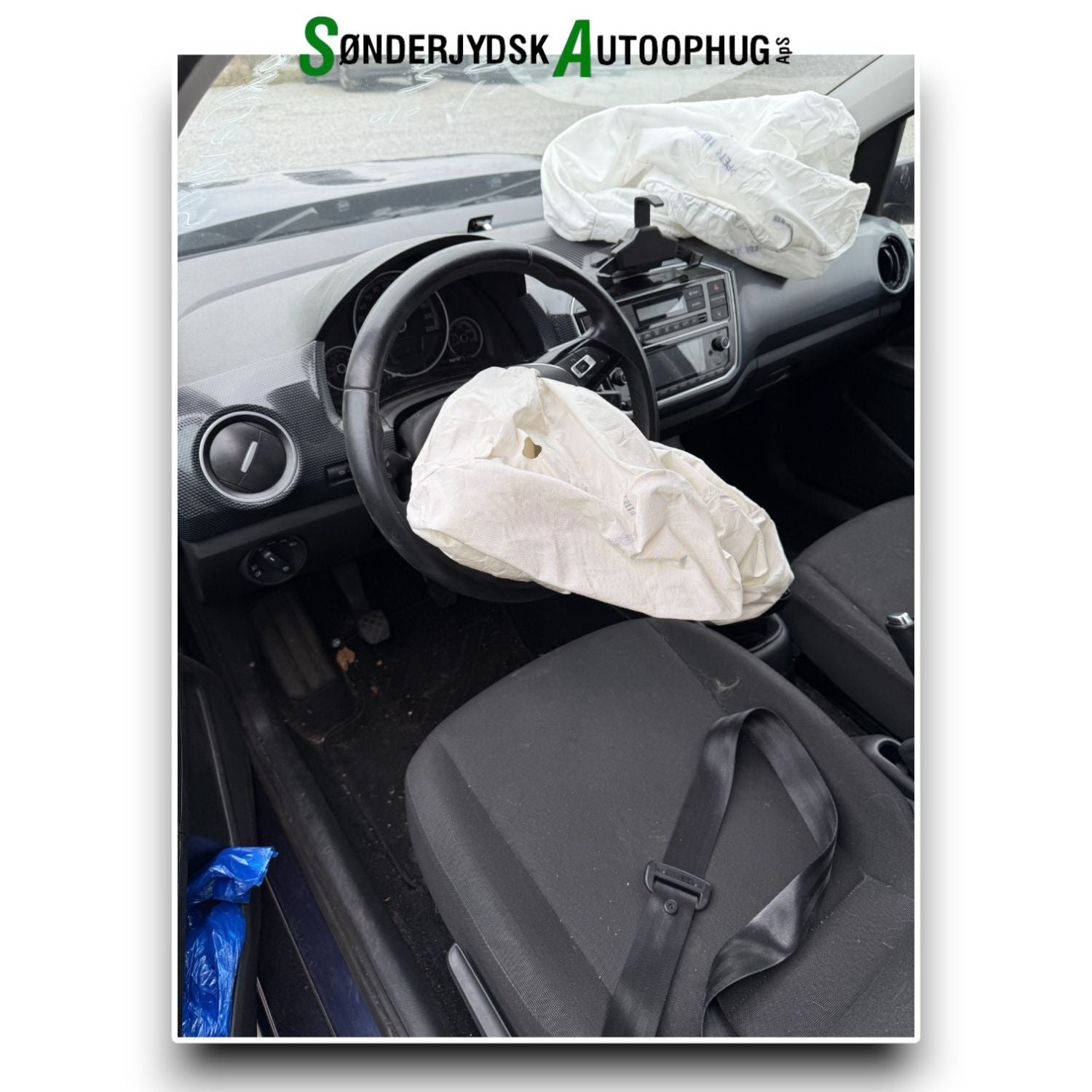 VW Up Pluk-Selv-Bil Med OEM Nr. Ophugger Fra VW Ophugger