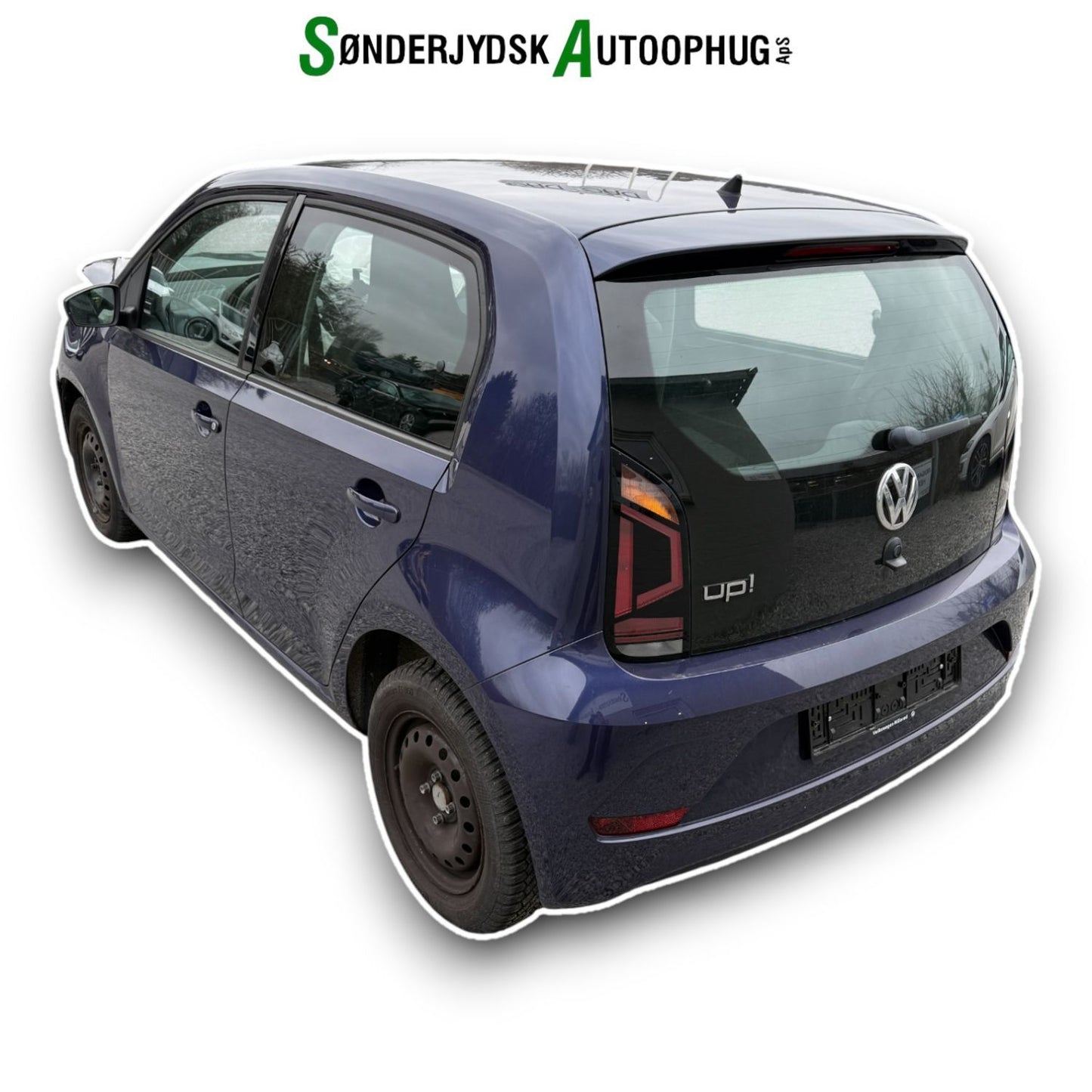 VW Up Pluk-Selv-Bil Med OEM Nr. Ophugger Fra VW Ophugger