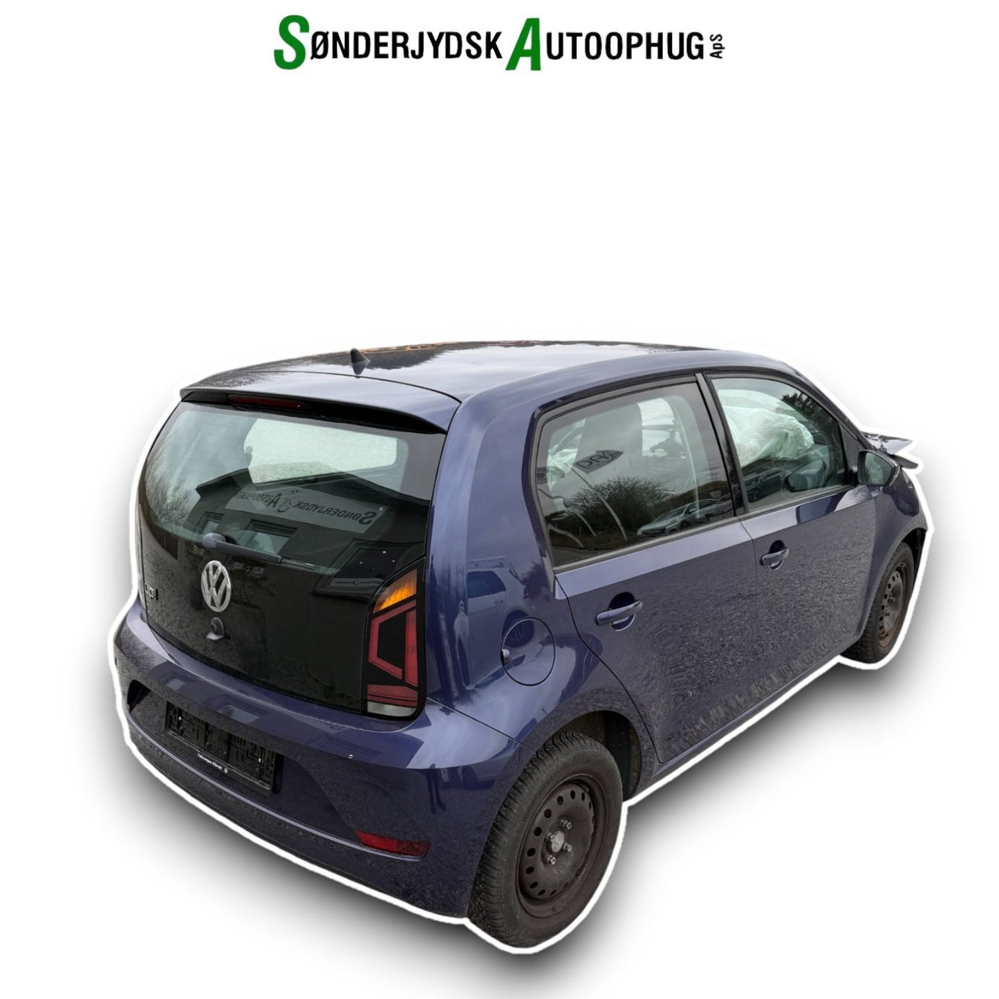 VW Up Pluk-Selv-Bil Med OEM Nr. Ophugger Fra VW Ophugger