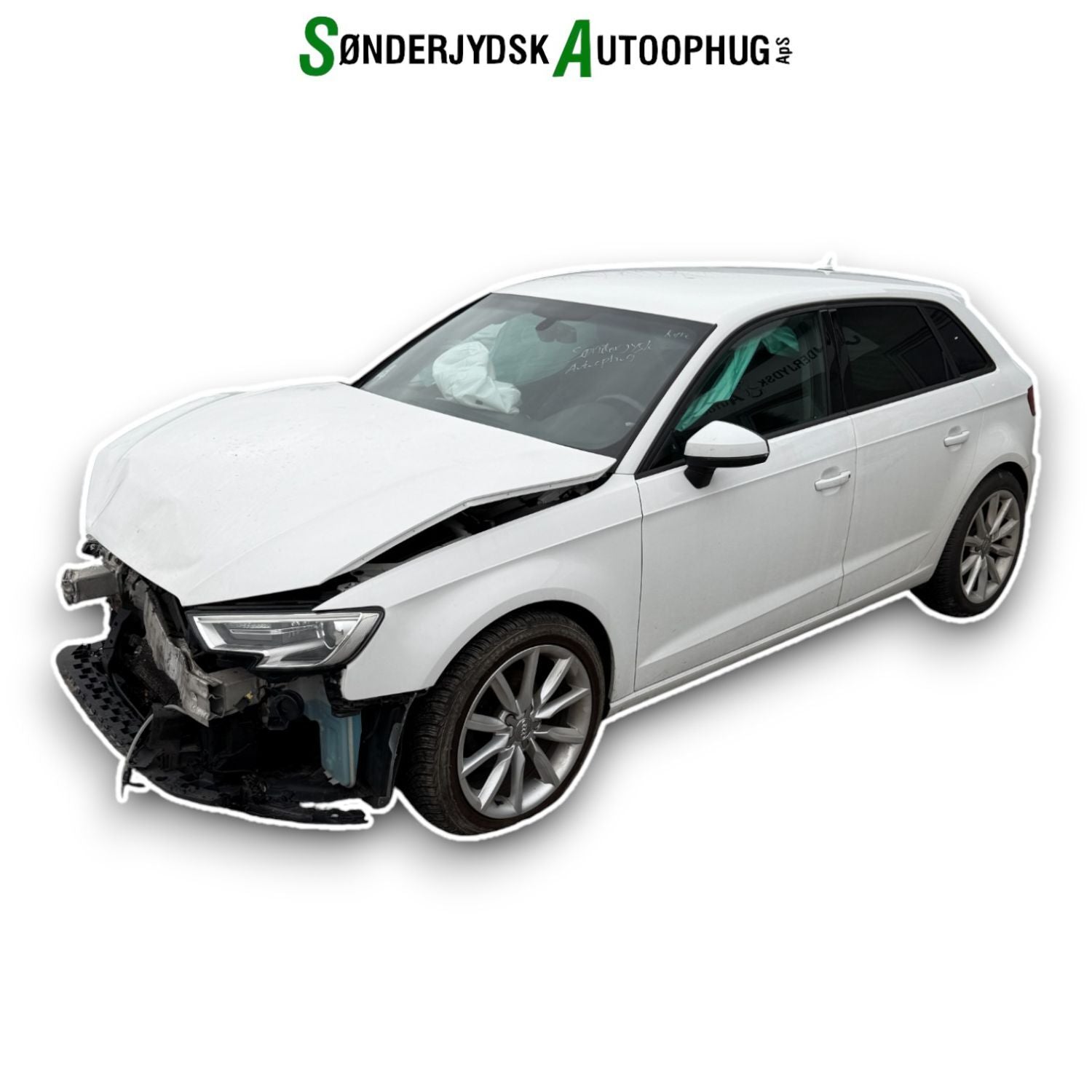 Audi A3 8V Pluk-Selv-Bil Med OEM Nr. Ophugger Fra Audi Ophugger