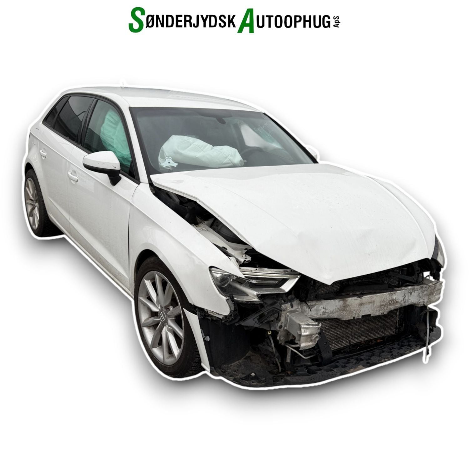 Audi A3 8V Pluk-Selv-Bil Med OEM Nr. Ophugger Fra Audi Ophugger