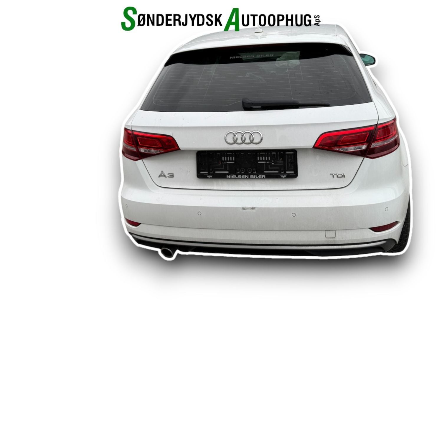 Audi A3 8V Pluk-Selv-Bil Med OEM Nr. Ophugger Fra Audi Ophugger