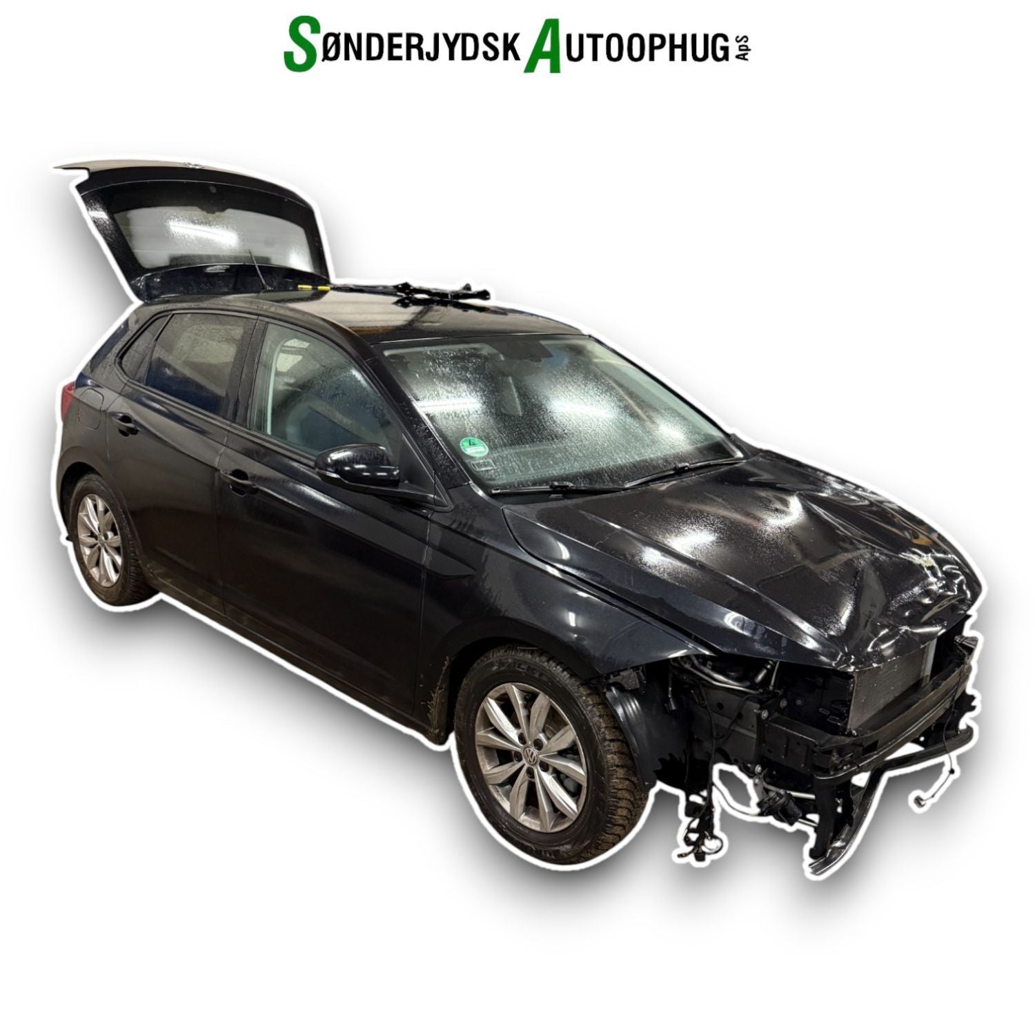 VW Polo Aw Pluk-Selv-Bil Med OEM Nr. Ophugger Fra VW Ophugger