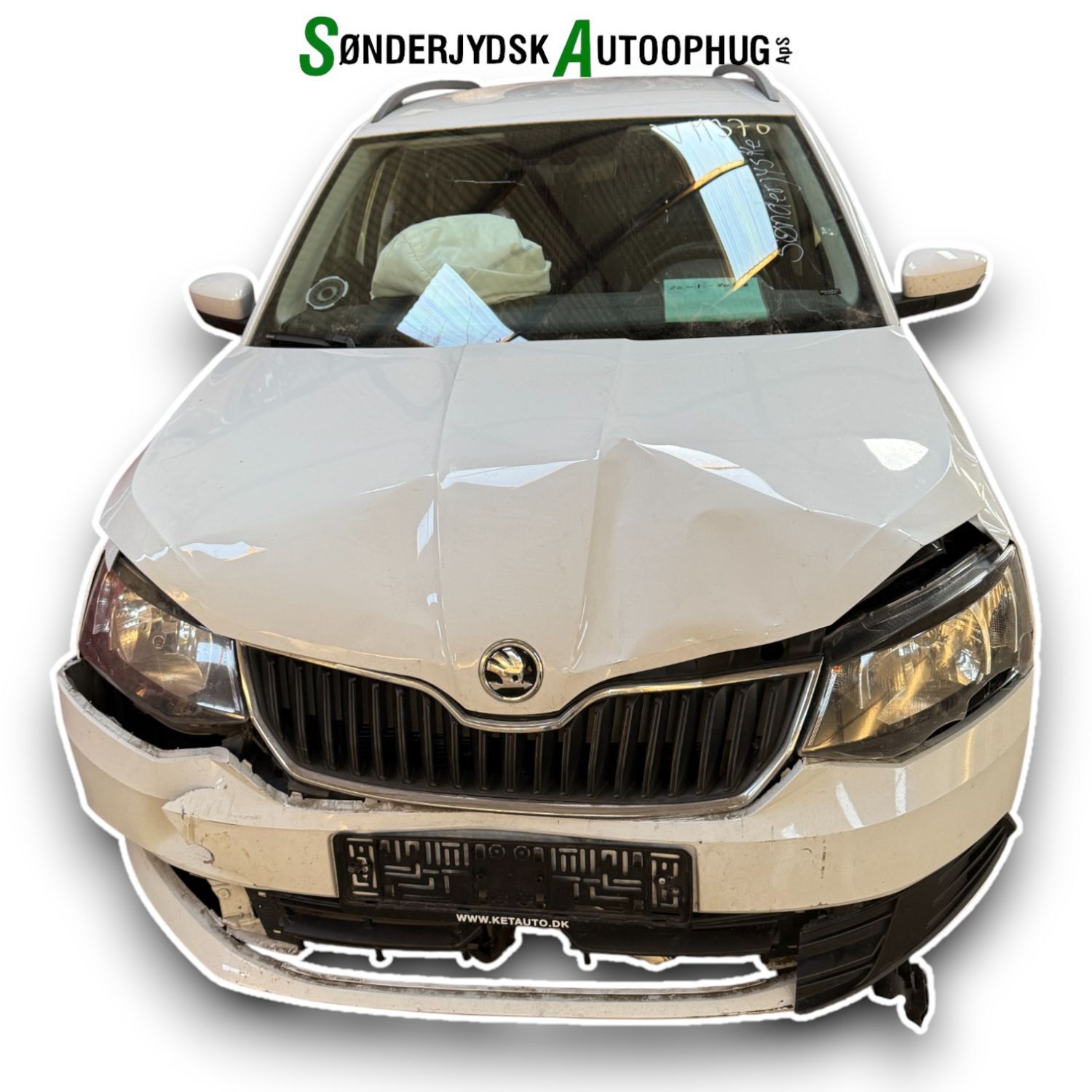 Skoda Fabia Pluk-Selv-Bil Med OEM Nr. Ophugger Fra Skoda Ophugger