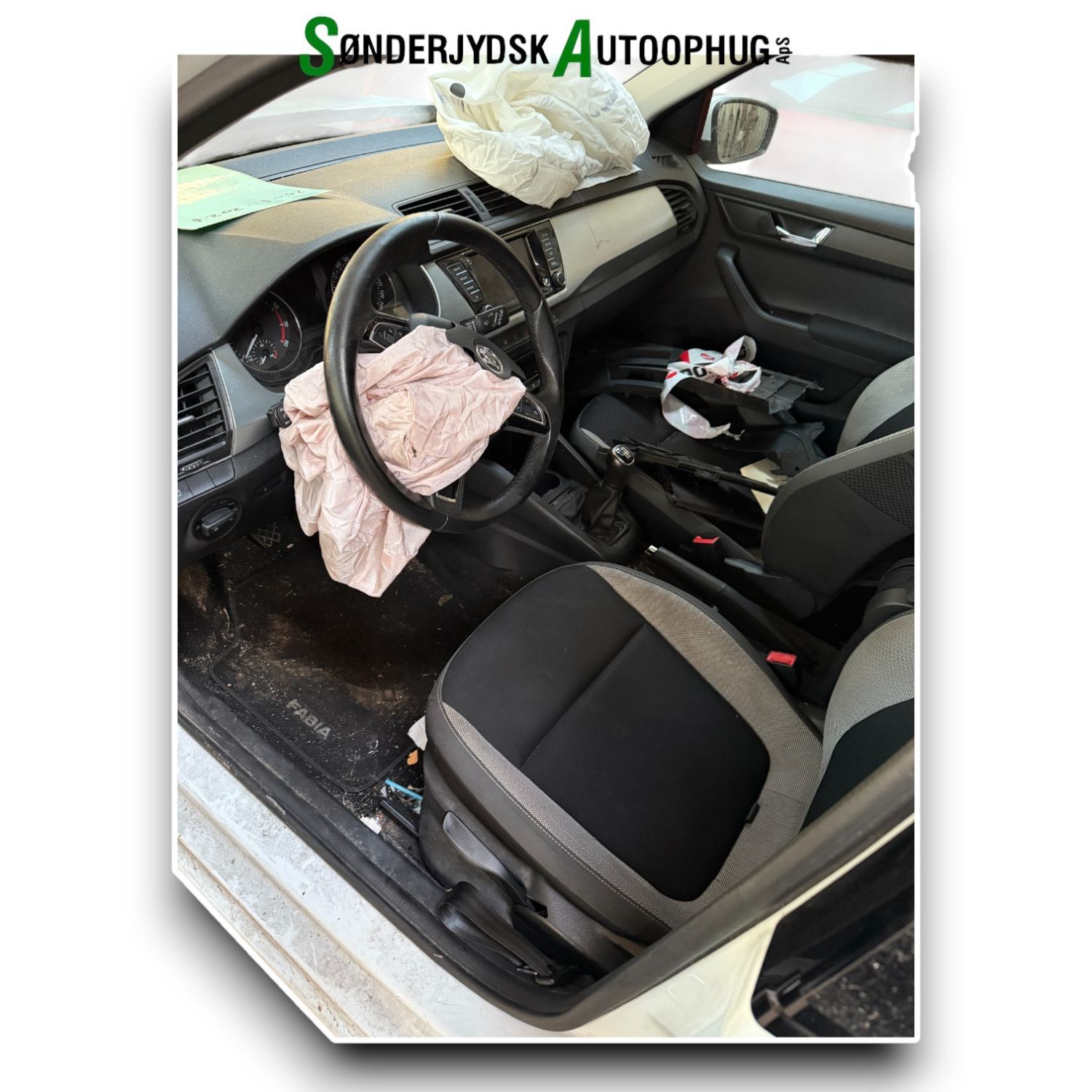 Skoda Fabia Pluk-Selv-Bil Med OEM Nr. Ophugger Fra Skoda Ophugger