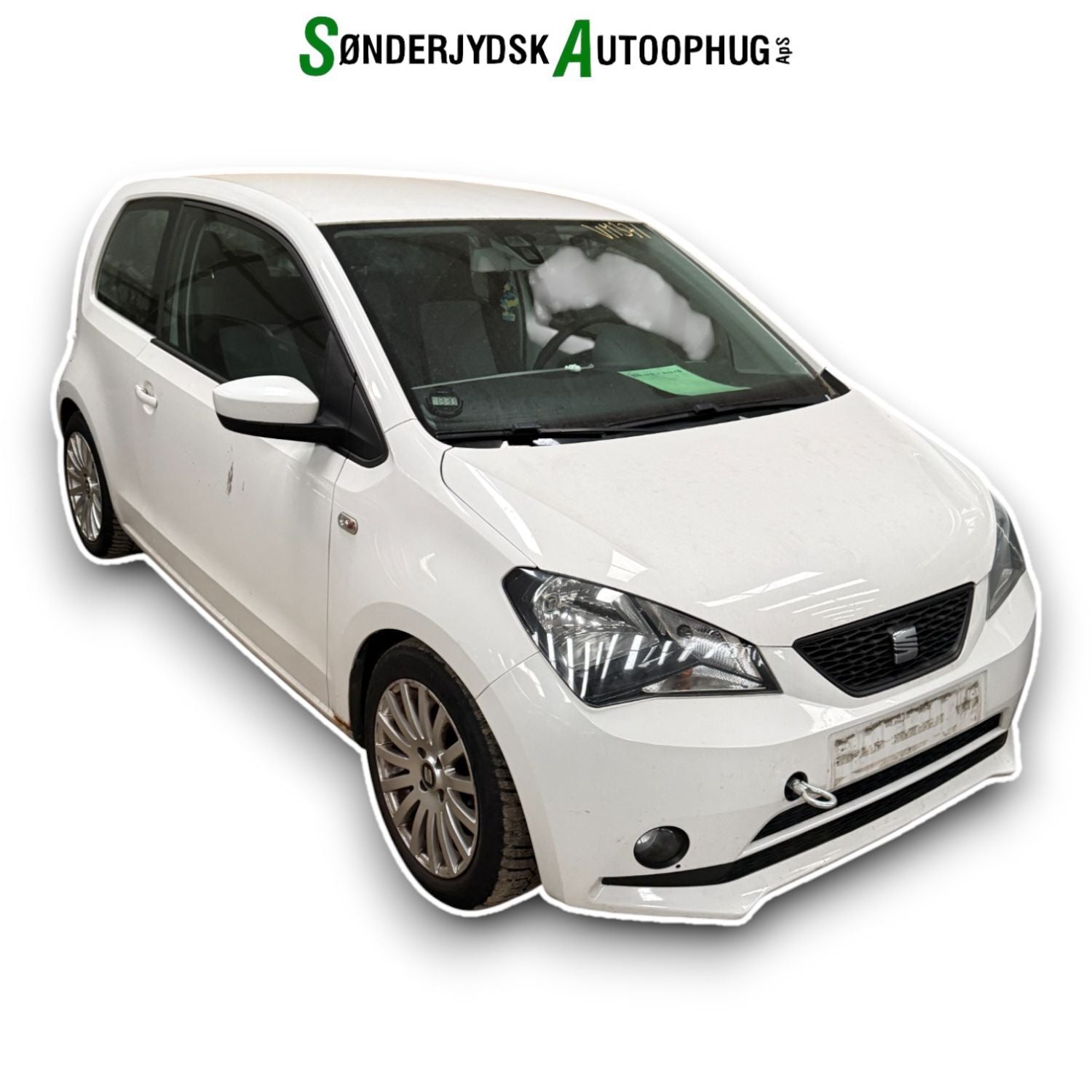 Seat Mii Pluk-Selv-Bil Med OEM Nr. Ophugger Fra Seat Ophugger