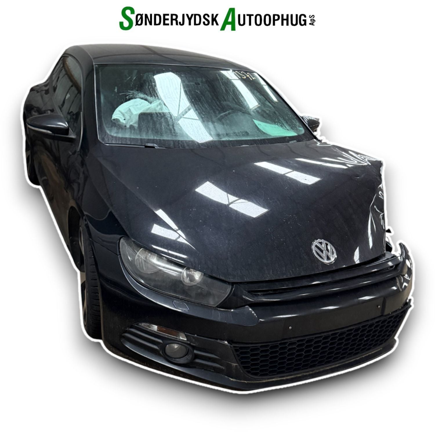 VW Scirocco III I3 Pluk-Selv-Bil Med OEM Nr. Ophugger Fra VW Ophugger