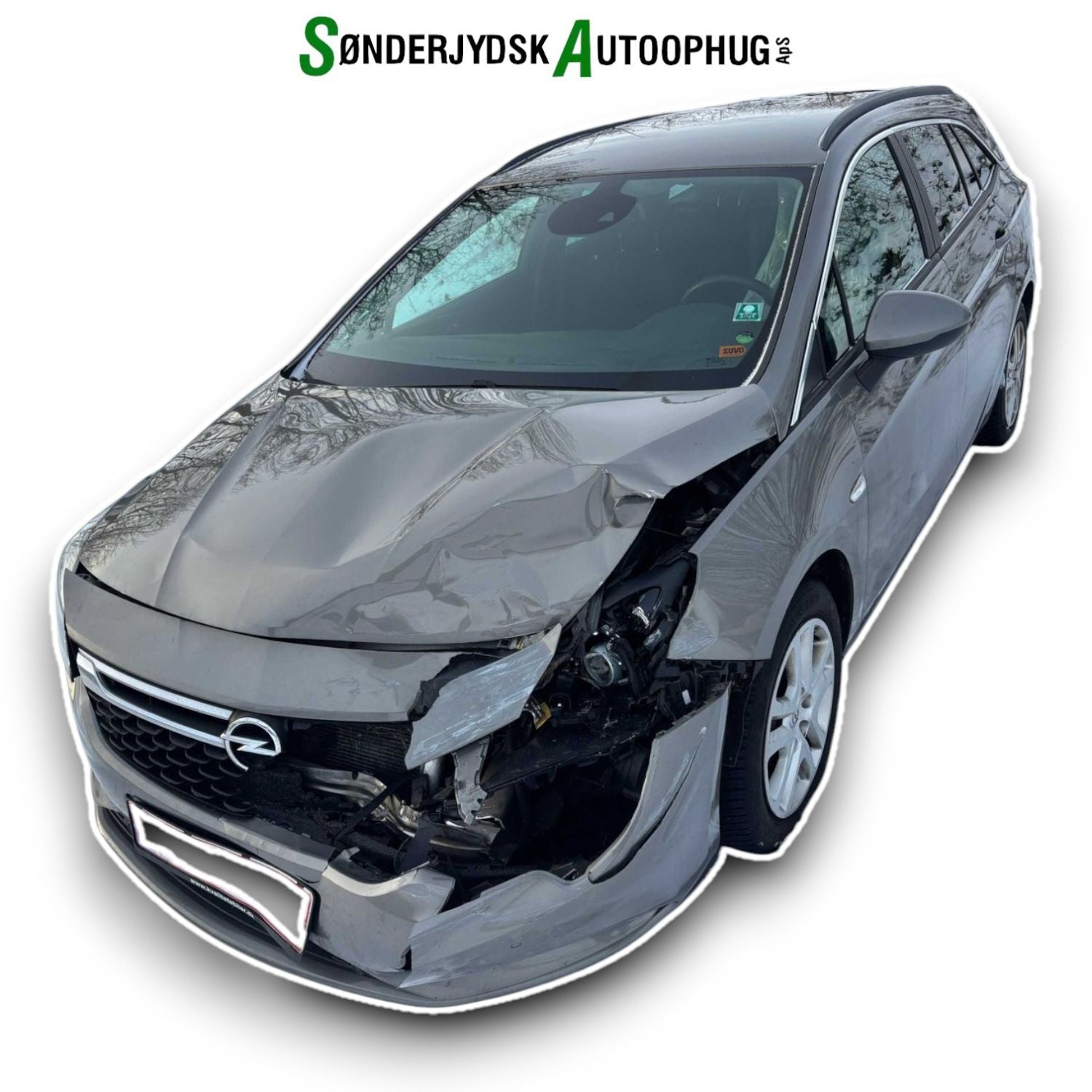 Opel Astra K Pluk-Selv-Bil Med OEM Nr. Ophugger Fra Opel Ophugger