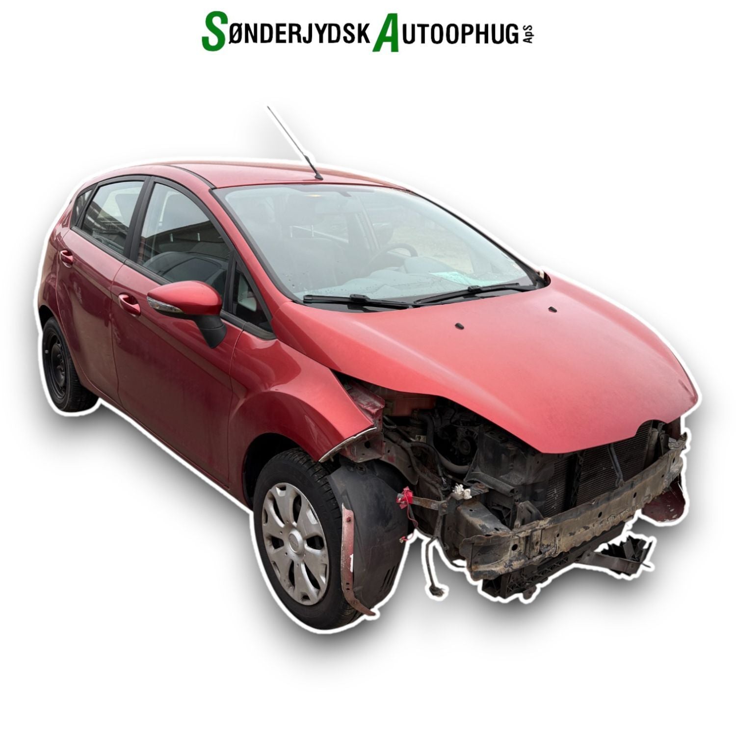 Ford Fiesta 7 Pluk-Selv-Bil Med OEM Nr. Ophugger Fra Ford Ophugger