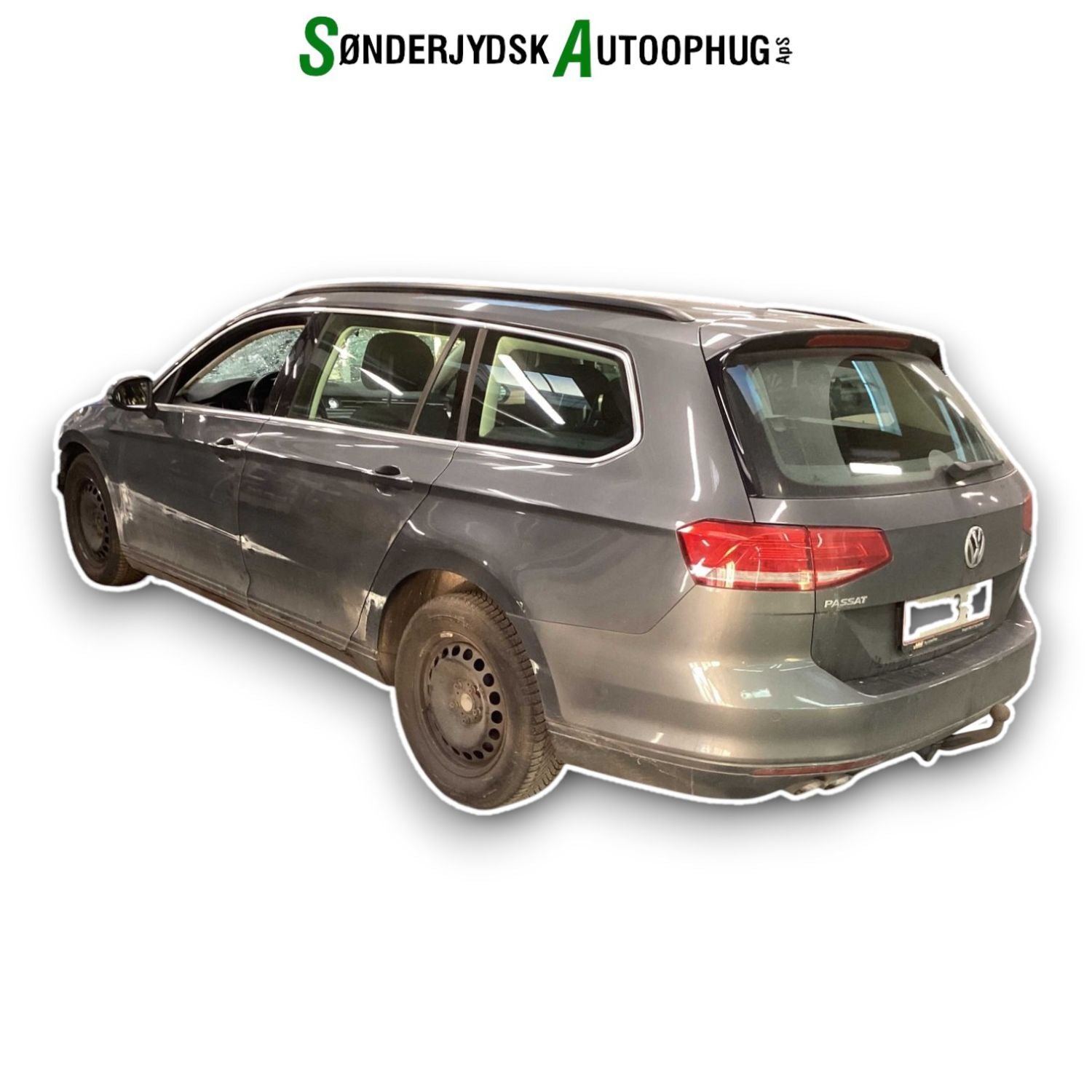 VW Passat 3G Pluk-Selv-Bil Med OEM Nr. Ophugger Fra VW Ophugger