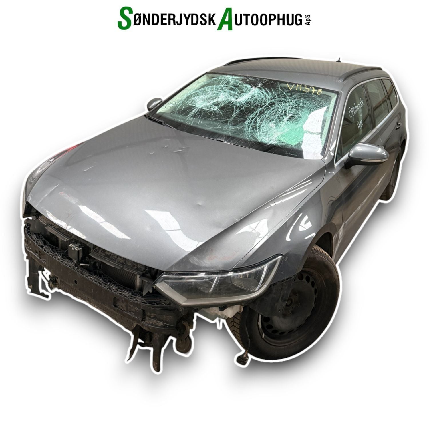 VW Passat 3G Pluk-Selv-Bil Med OEM Nr. Ophugger Fra VW Ophugger