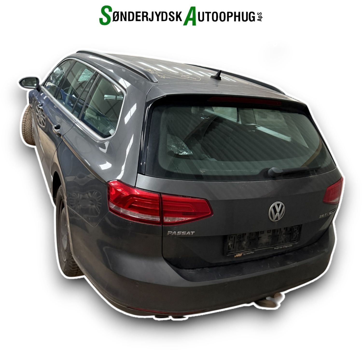 VW Passat 3G Pluk-Selv-Bil Med OEM Nr. Ophugger Fra VW Ophugger