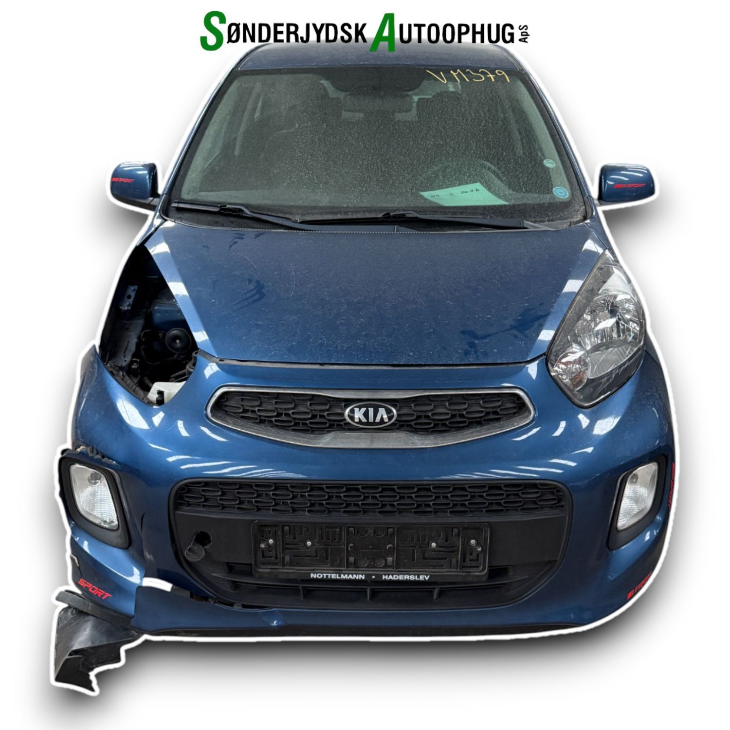 Kia Picanto Pluk-Selv-Bil Med OEM Nr. Ophugger Fra Kia Ophugger