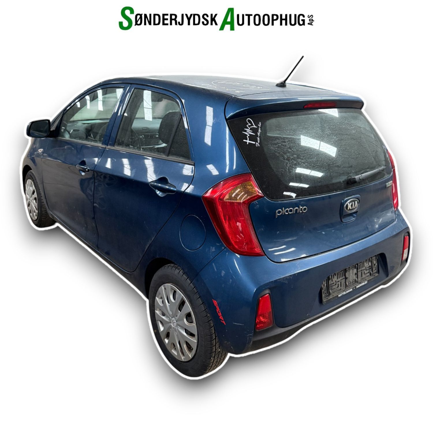 Kia Picanto Pluk-Selv-Bil Med OEM Nr. Ophugger Fra Kia Ophugger