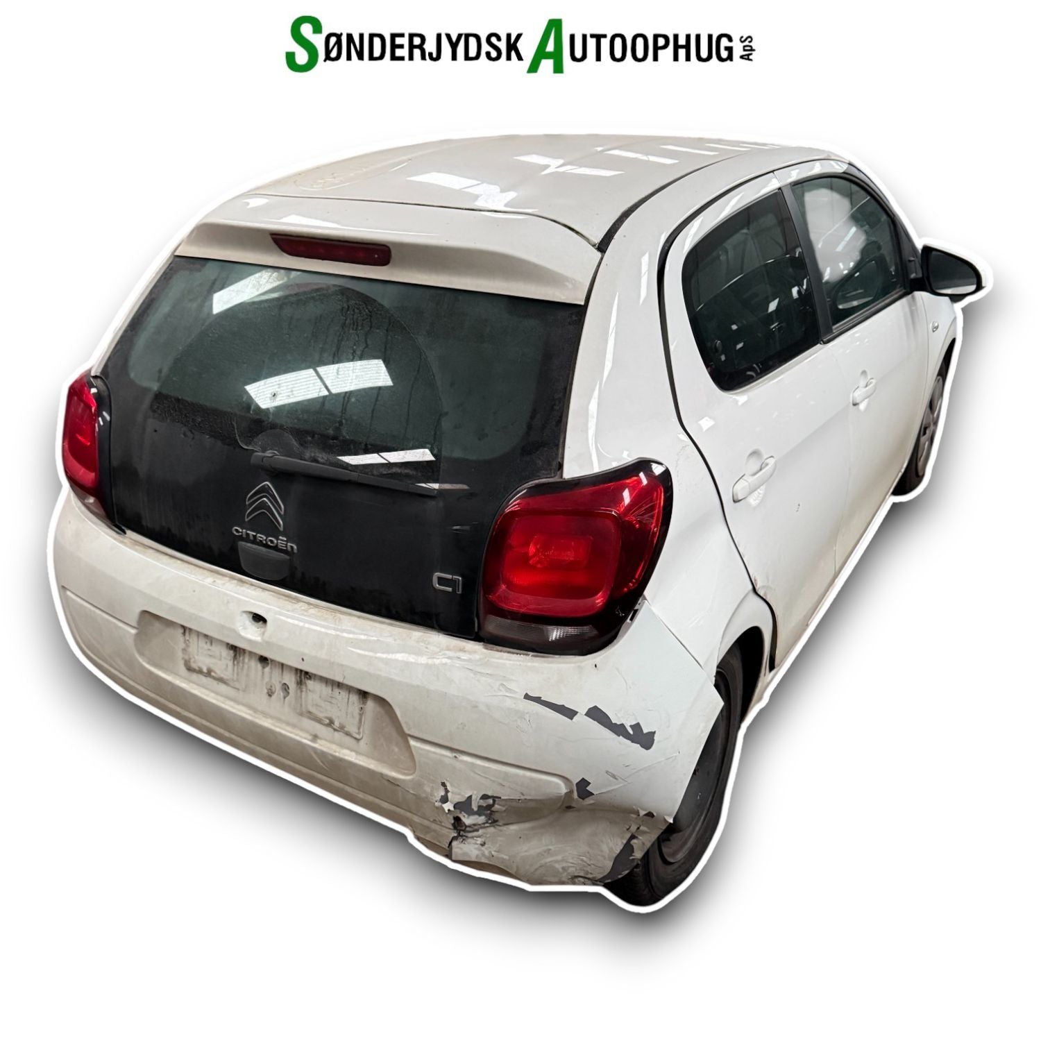 Citroen C1 Pluk-Selv-Bil Med OEM Nr. Ophugger Fra Citroen Ophugger